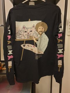 Bob ross hot sale ripndip hoodie