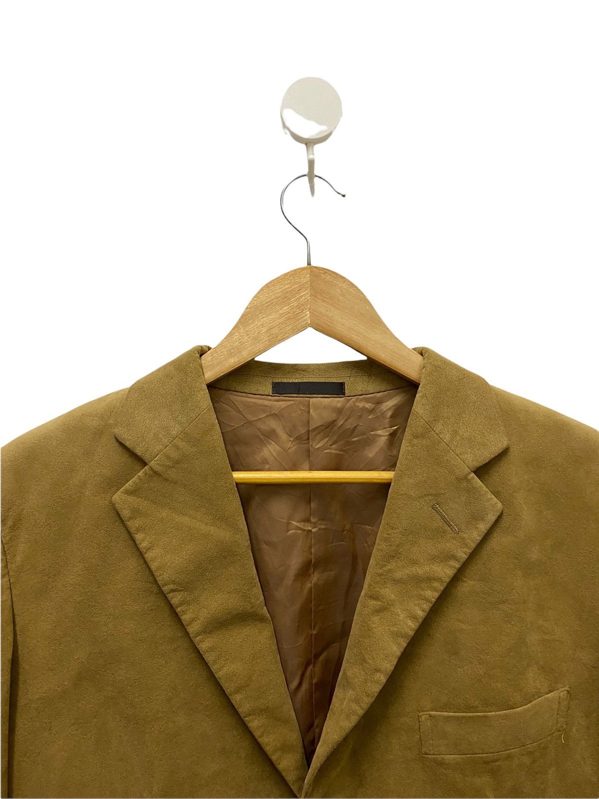 Burberry Burberry Gold Velvet Coat Size US L / EU 52-54 / 3 - 6 Thumbnail
