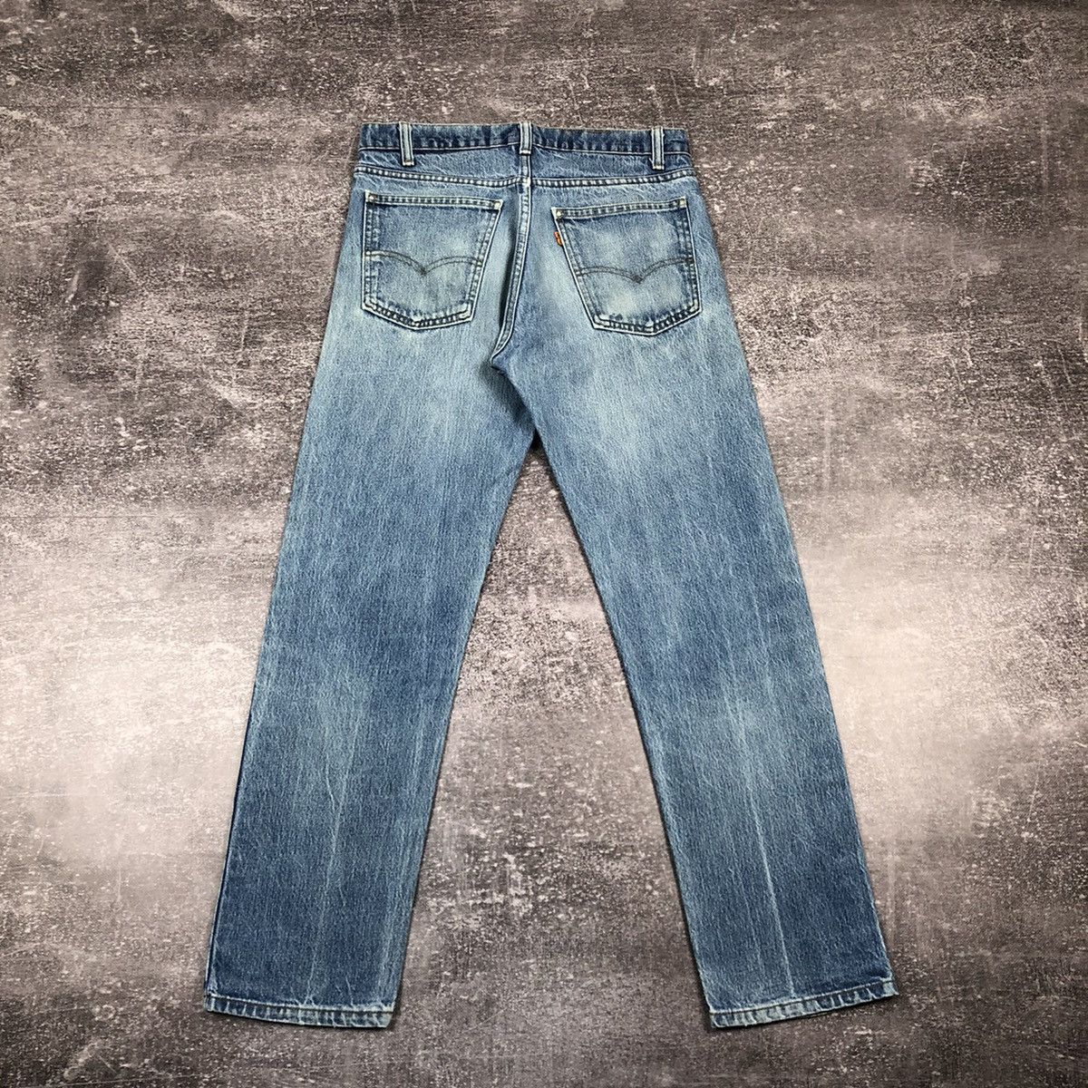 Levi's Vintage 80s Levi’s Denim Jeans Made in USA Orange tab Size US 31 - 4 Thumbnail