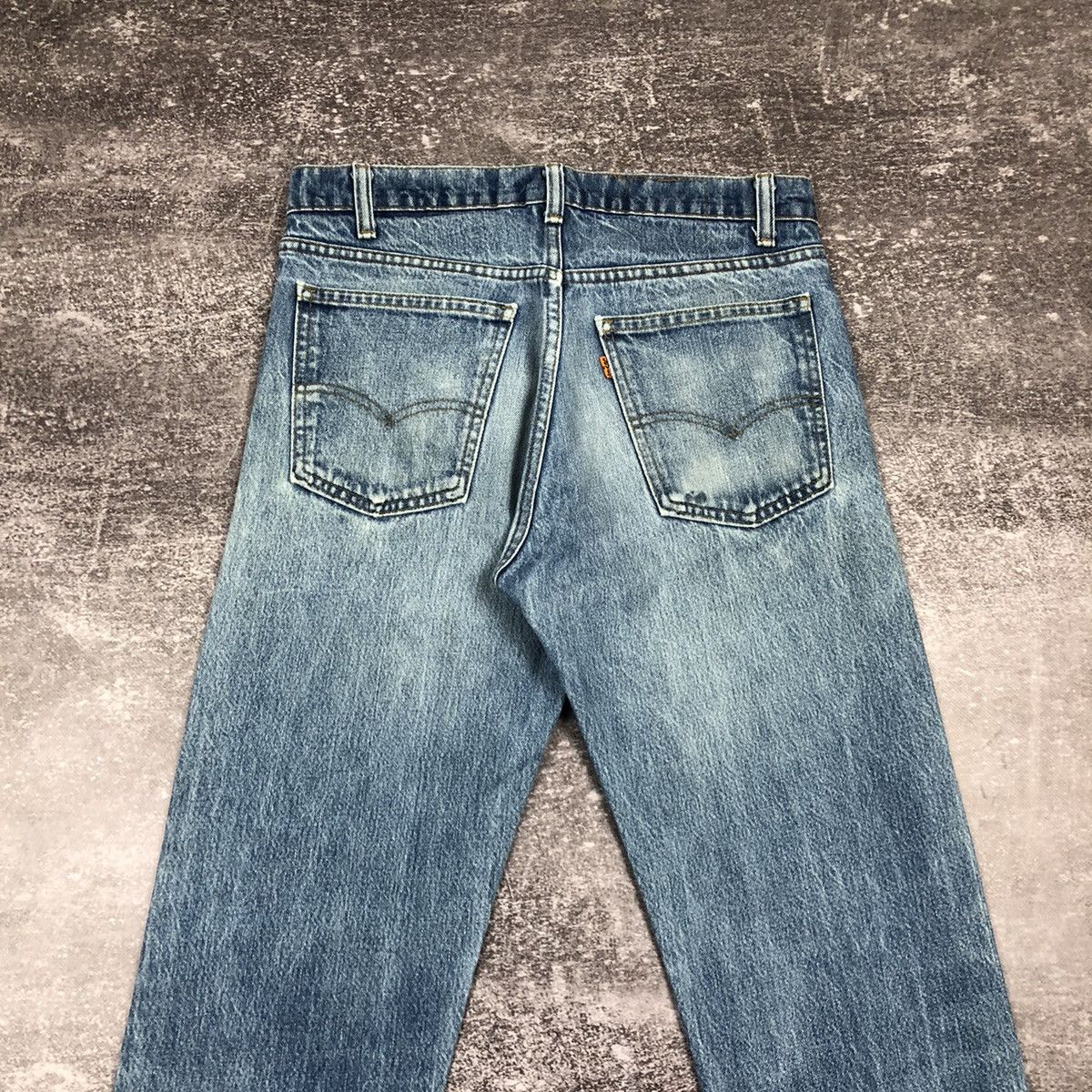 Levi's Vintage 80s Levi’s Denim Jeans Made in USA Orange tab Size US 31 - 5 Thumbnail