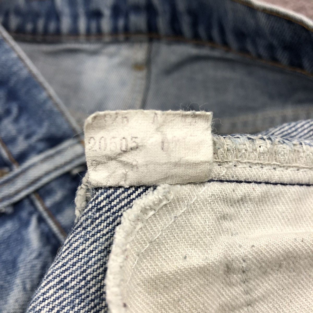 Levi's Vintage 80s Levi’s Denim Jeans Made in USA Orange tab Size US 31 - 8 Thumbnail