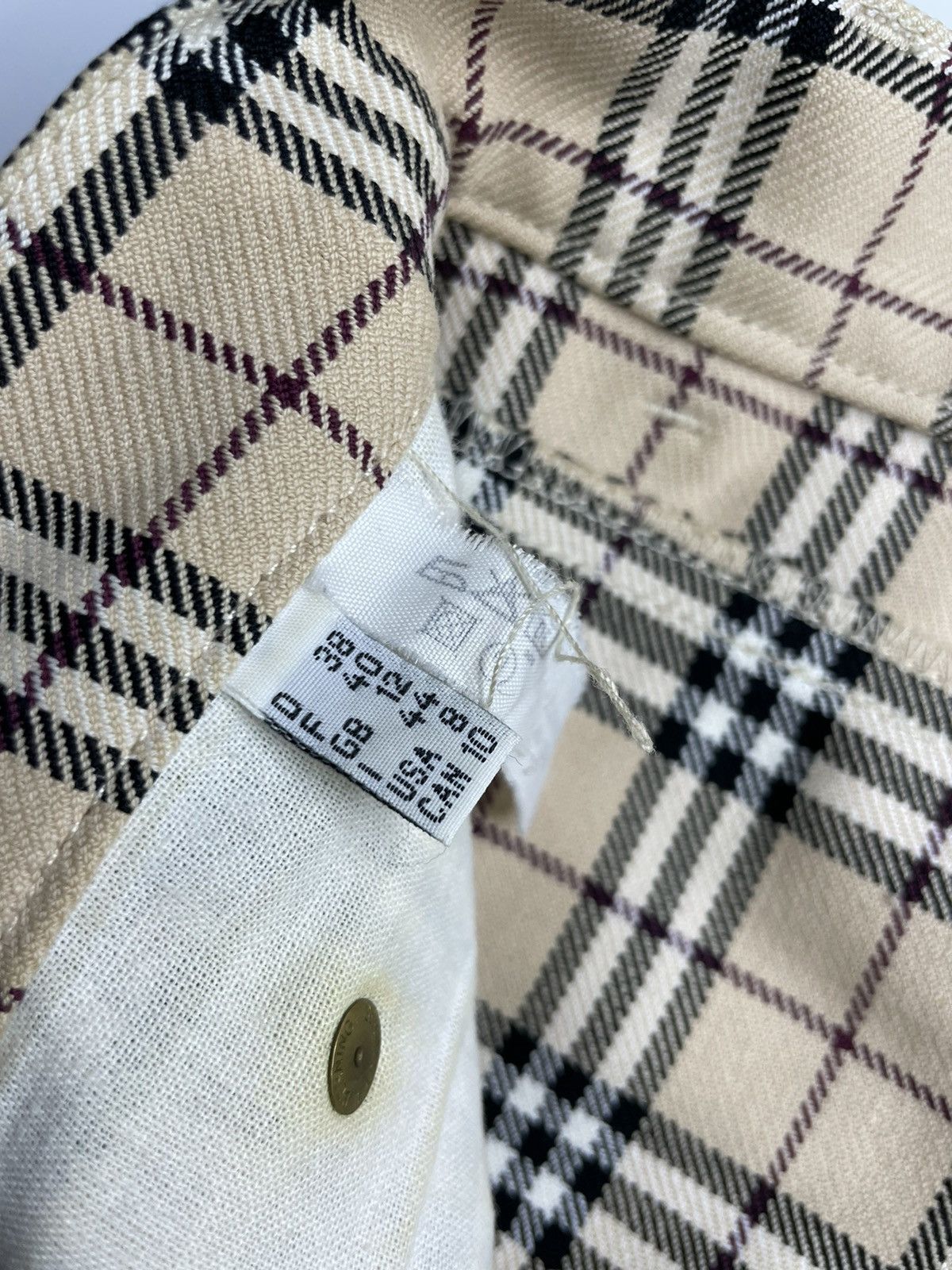 Burberry Vintage Burberry Nova Check Casual Pants 31x32 Size US 31 - 10 Thumbnail