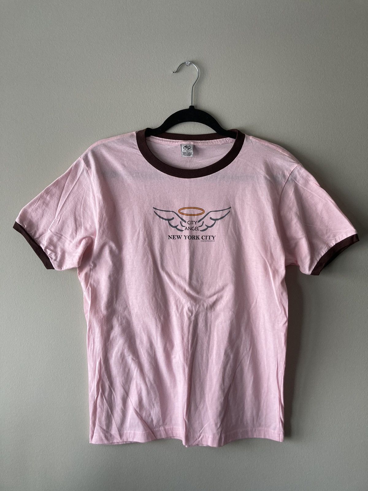 Vintage VINTAGE 70S NYC ANGEL GRAPHIC TEE Size US M / EU 48-50 / 2 - 1 Thumbnail