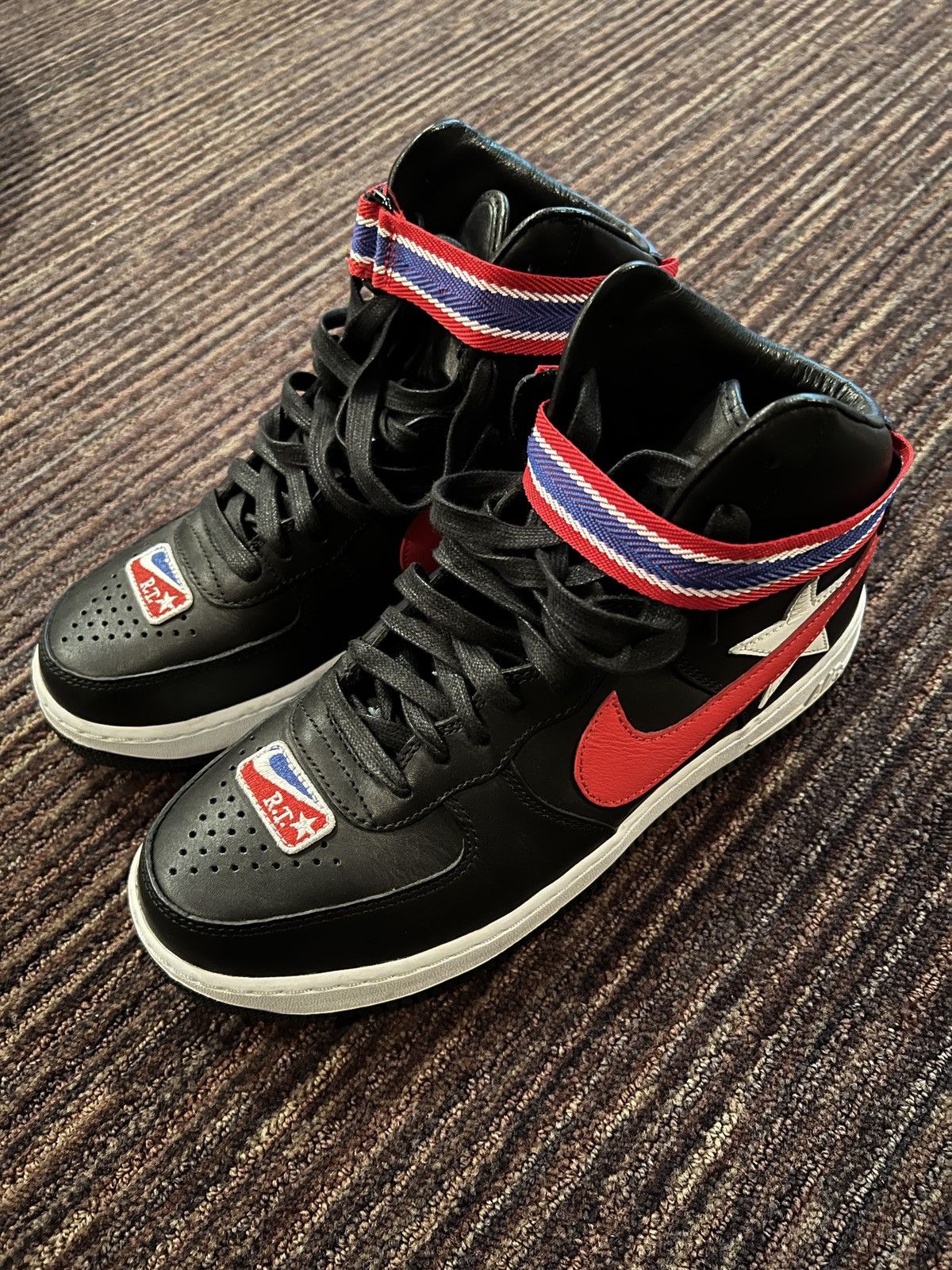 Nike Ricardo Tisci Air Force 1 High in Black Size US 8.5 / EU 41-42 - 1 Thumbnail