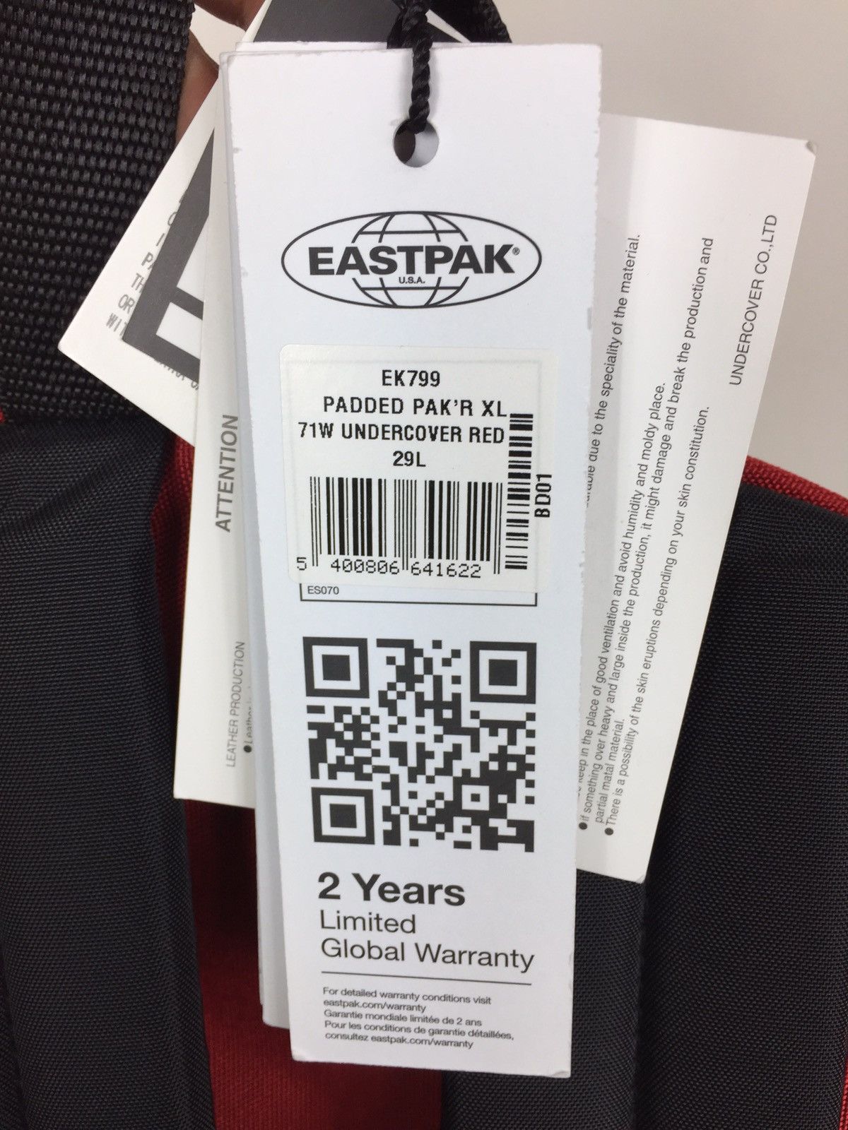 Eastpak Undercover x Eastpak Size 30 - 11 Thumbnail