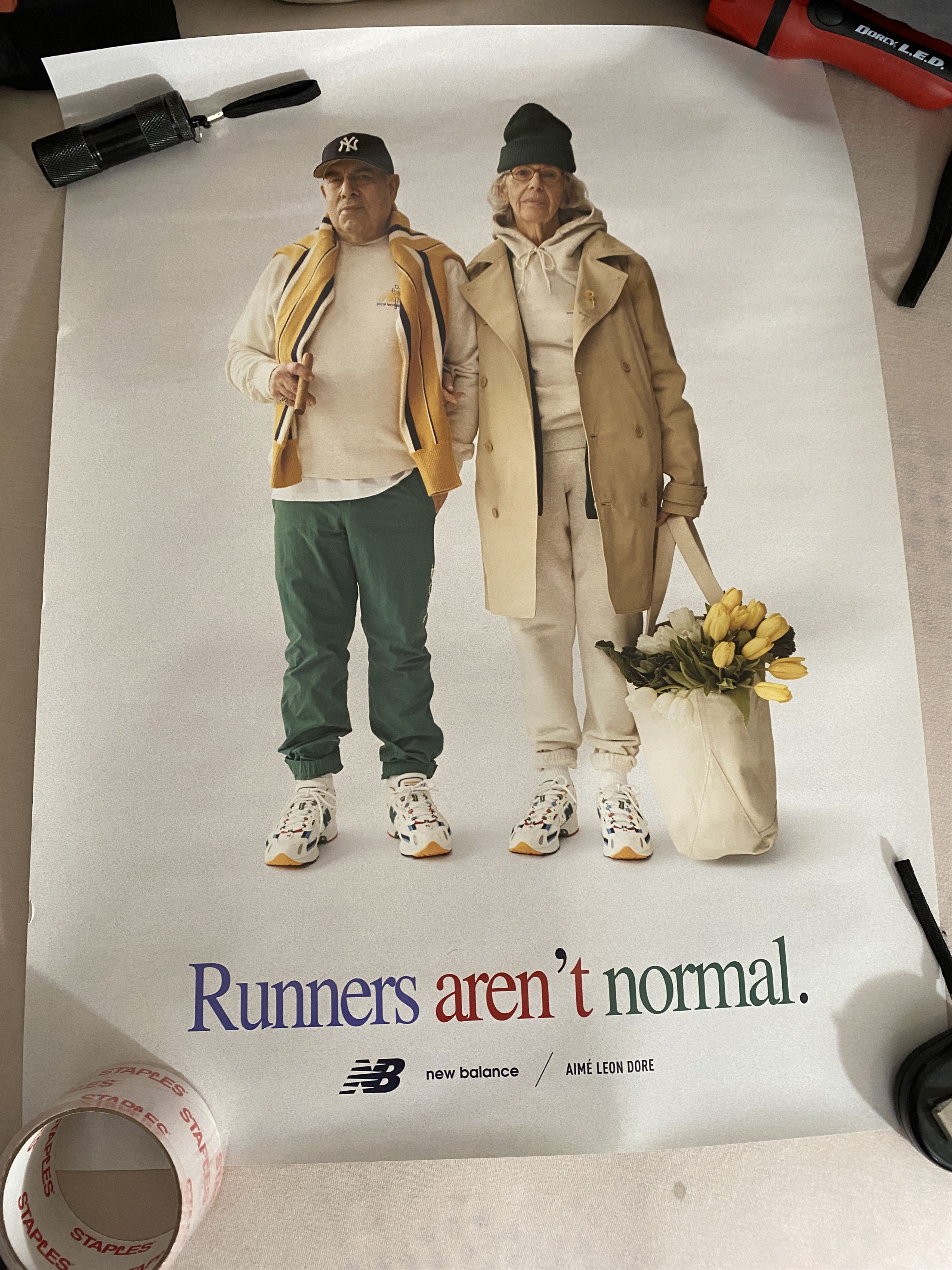 New Balance NB ALD 827 Runners Aren’t Normal Poster White Grailed