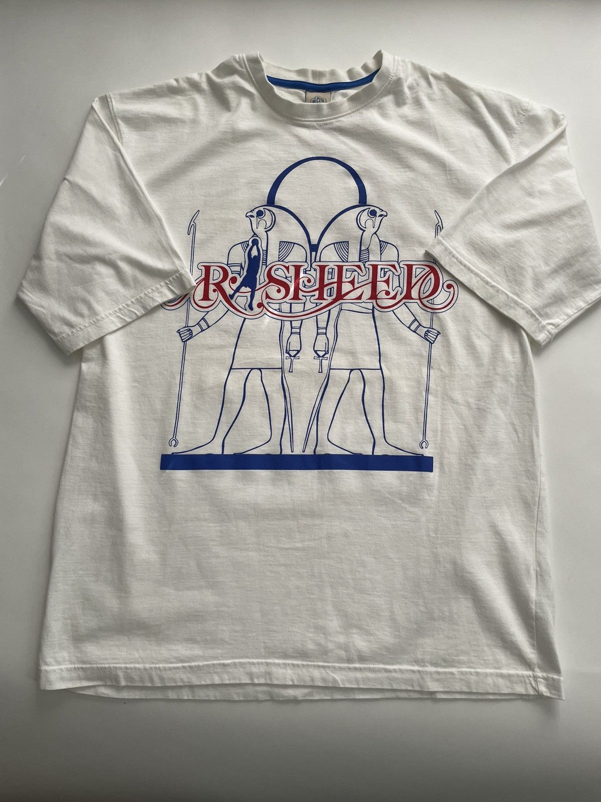 トップス Nettspend Invert Tour Vlone T-Shirt Other Nettspend Invert Tour “Vlone” Tee White + Red + Blue