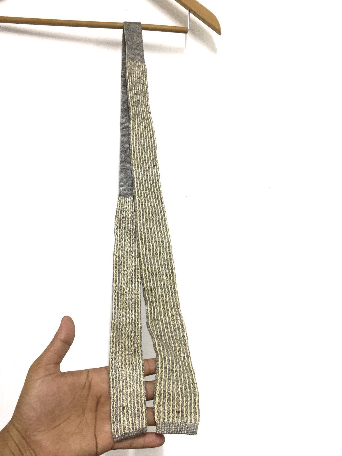 Issey Miyake Rare Issey Miyake Necktie Size ONE SIZE - 5 Thumbnail
