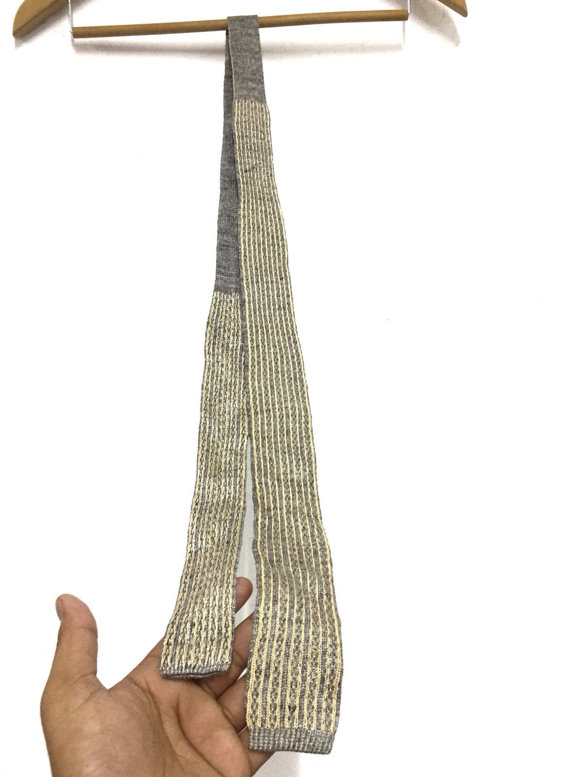 Issey Miyake Rare Issey Miyake Necktie Size ONE SIZE - 3 Thumbnail