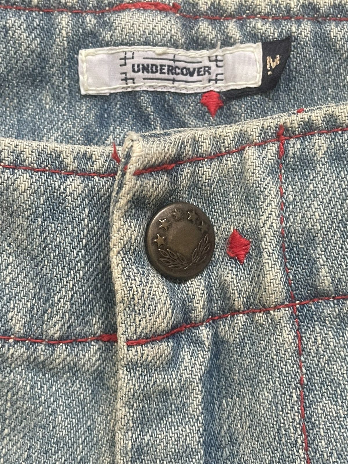 Undercover Undercover SS02 “Illusion of Haze” Red Diamond Size US 29 - 5 Thumbnail