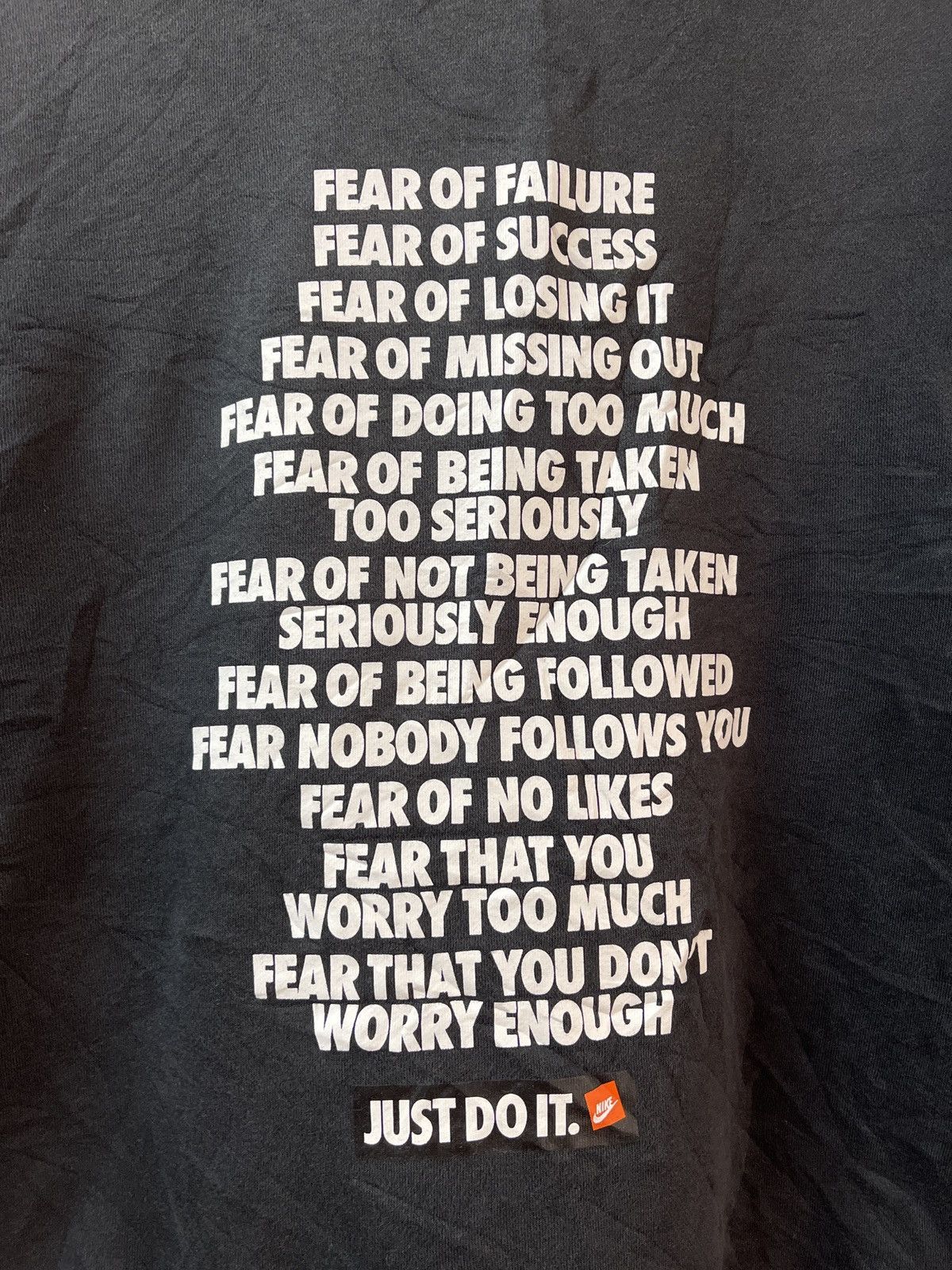 Nike fear of failure sweatshirt best sale