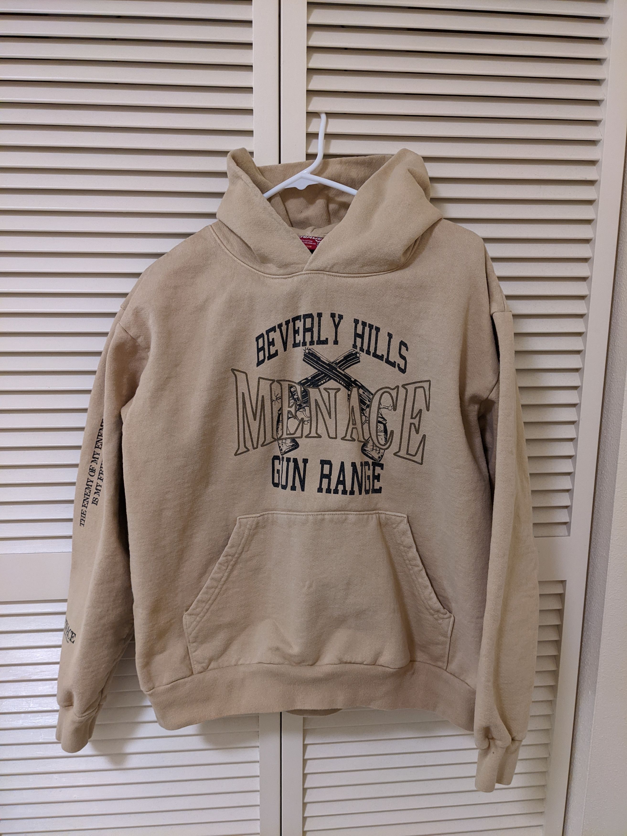 Menace BEVERLY HILLS GUN RANGE MENACE HOODIE BANDANA EDITION Size US M / EU 48-50 / 2 - 1 Thumbnail