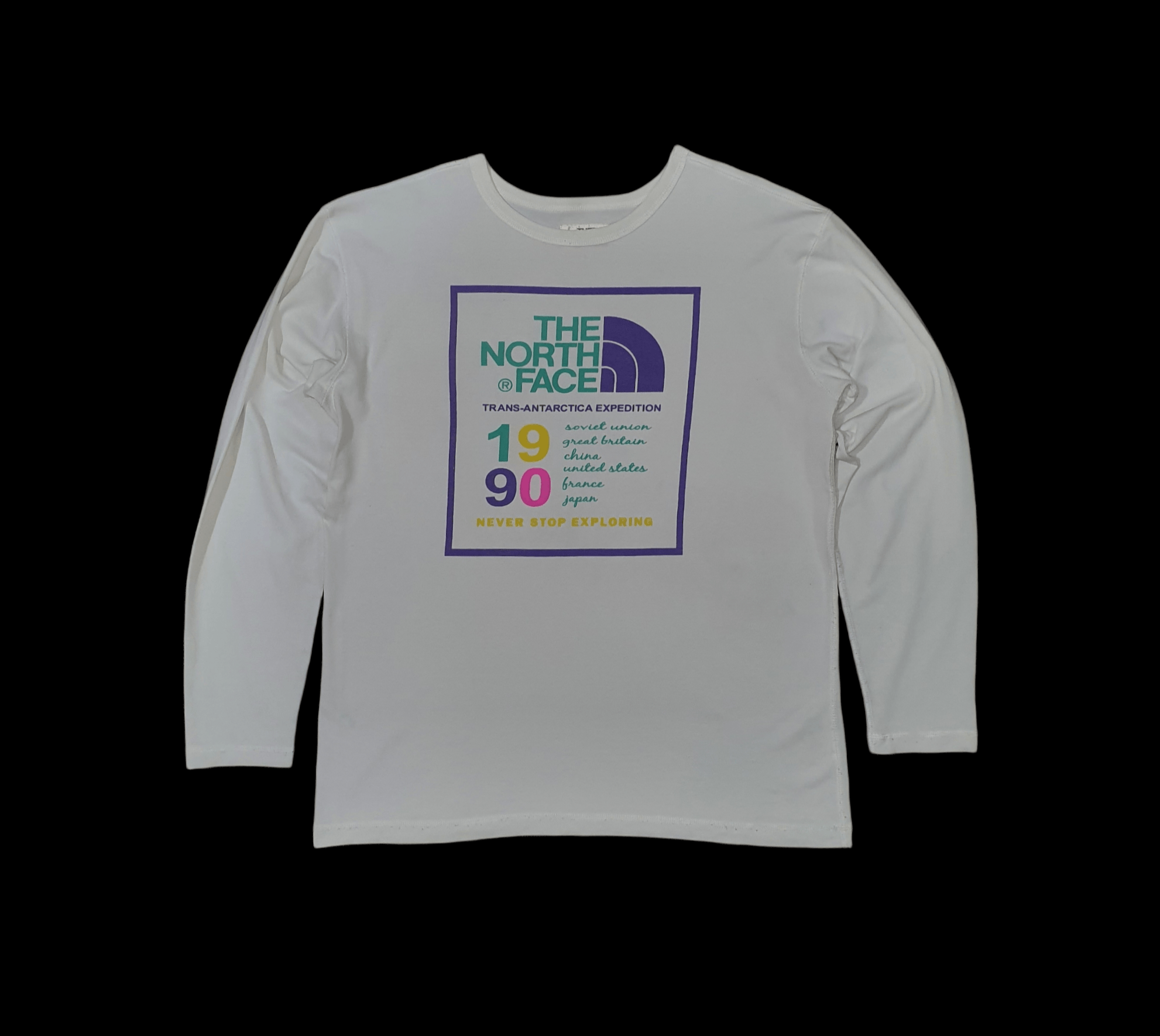 The North Face 1990 THE NORTH FACE Trans-Antarctica Expedition T shirt L Size US L / EU 52-54 / 3 - 1 Thumbnail