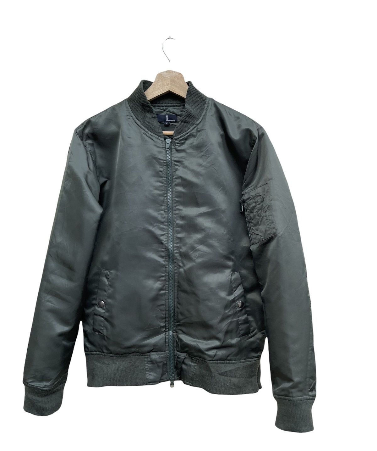 Japanese Brand zip five Bomber Jacket