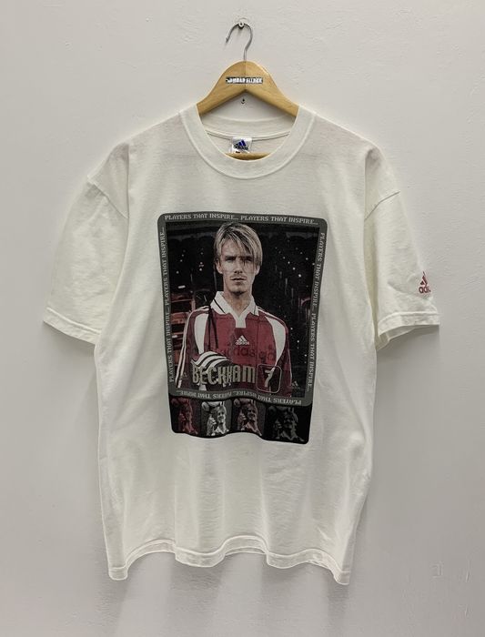 Adidas ADIDAS x DAVID BECKHAM T Shirt Vintage 90s players Football