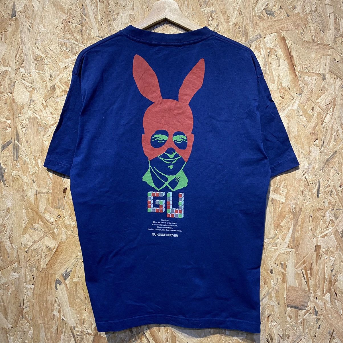 Japanese Brand × Undercover LAST DROP🔥GU Japanese Brand X Undercover “Freedom” Tee Size US L / EU 52-54 / 3 - 1 Thumbnail