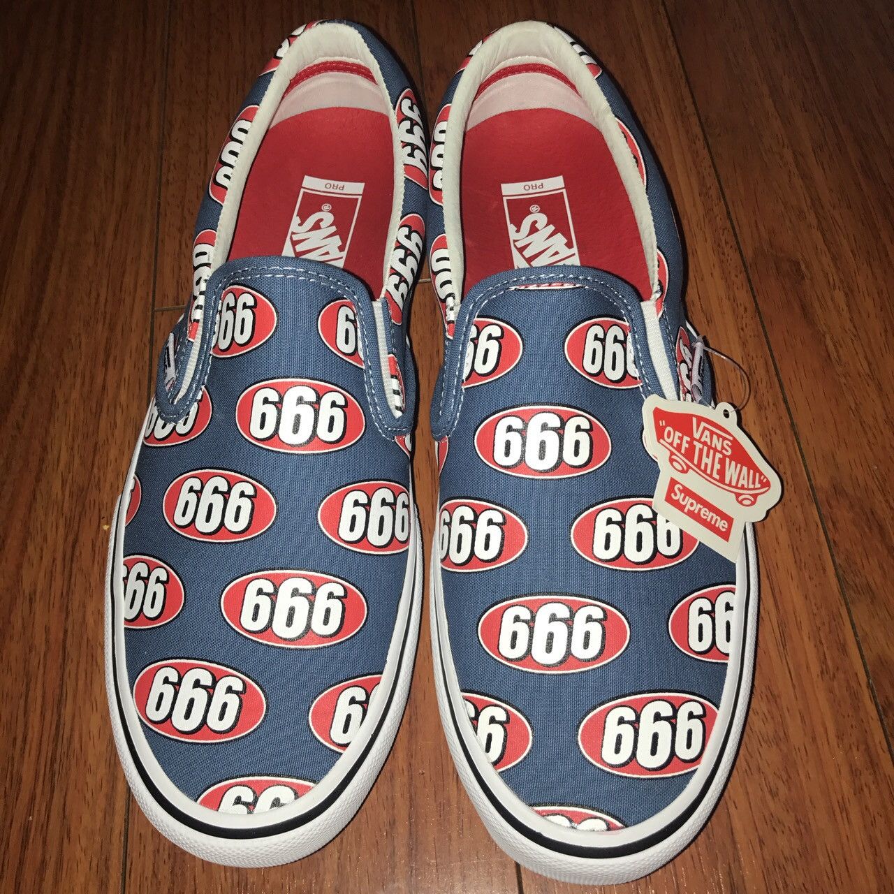 Vans x supreme outlet 666