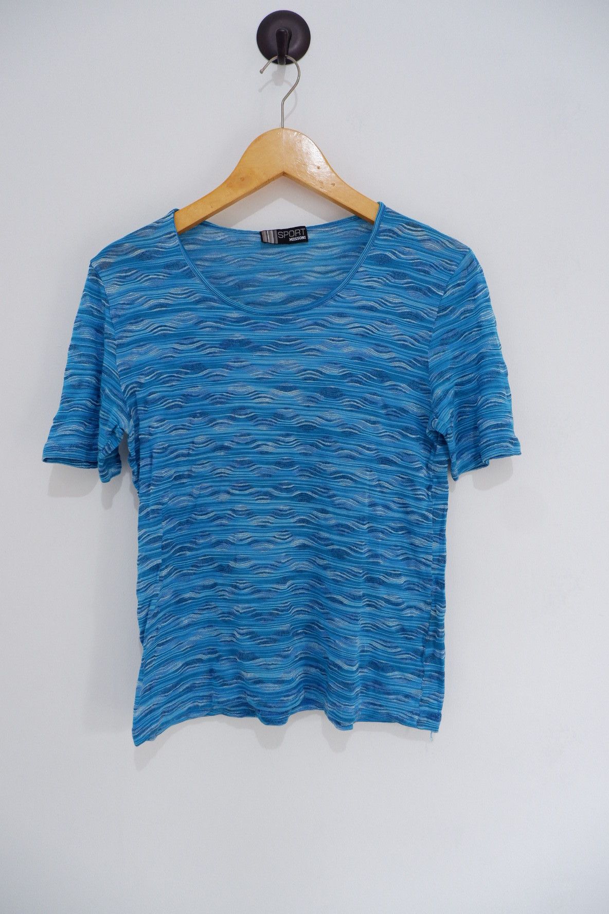 Missoni Vintage Missoni Sports Knit Tees Size US S / EU 44-46 / 1 - 1 Thumbnail