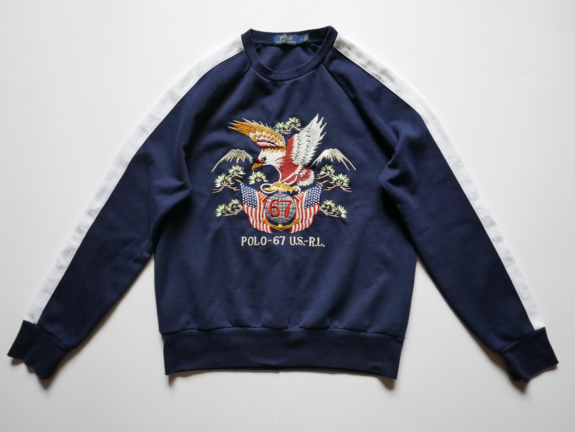 Polo Ralph Lauren Polo Ralph Lauren Sweatshirt Crewneck Embroidered Eagle S Size US S / EU 44-46 / 1 - 1 Thumbnail