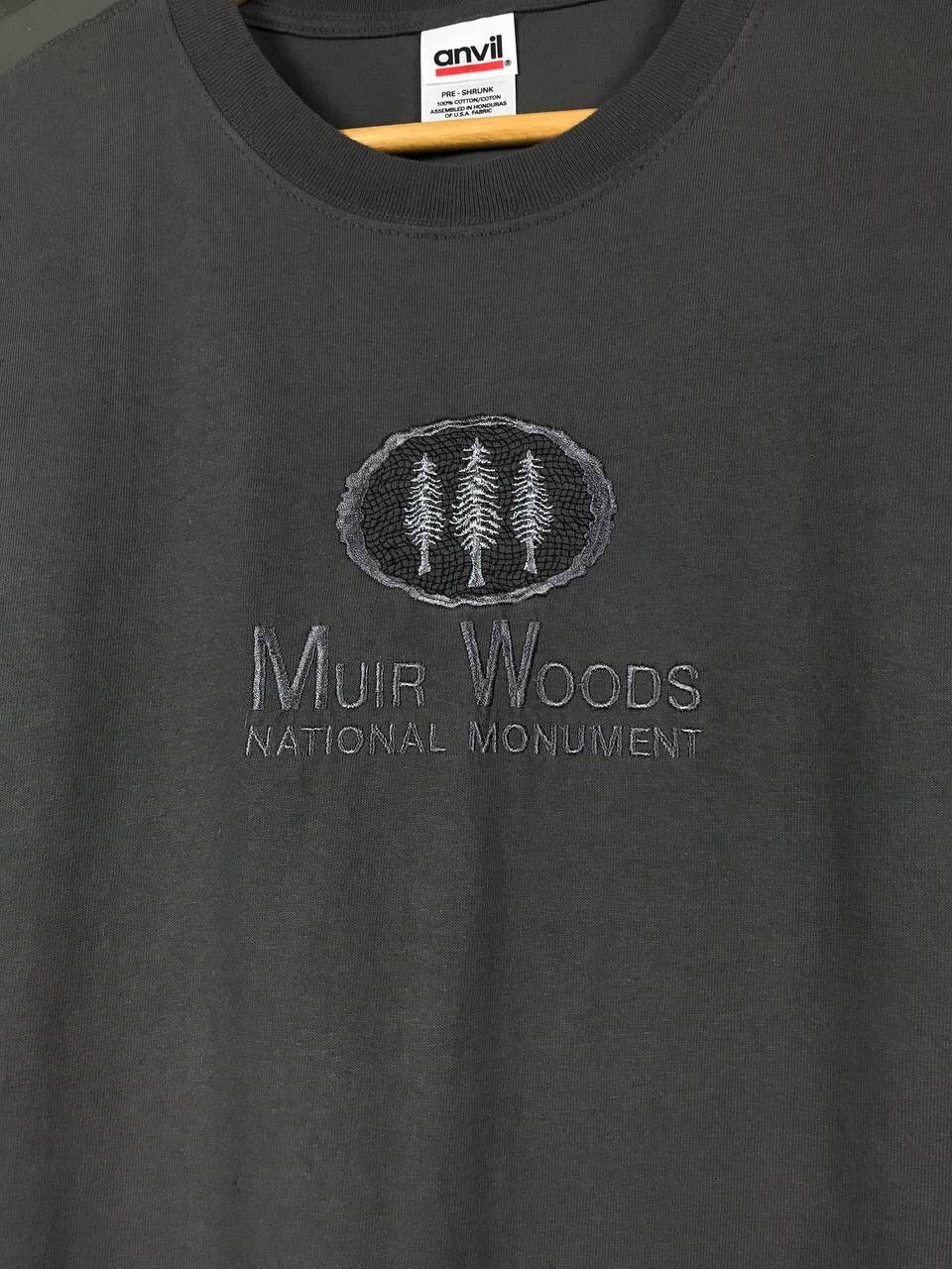 Vintage Muir Woods national monument American vintage tee Size US L / EU 52-54 / 3 - 3 Thumbnail