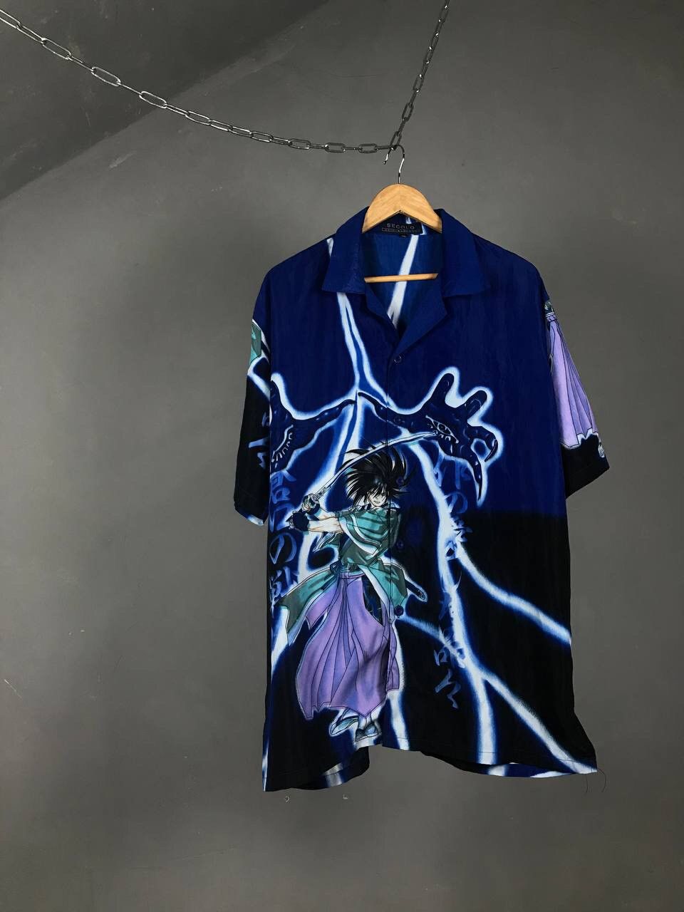 Anime Japanese Brand anima vintage overprinted crazy shirt Size US XXL / EU 58 / 5 - 1 Thumbnail