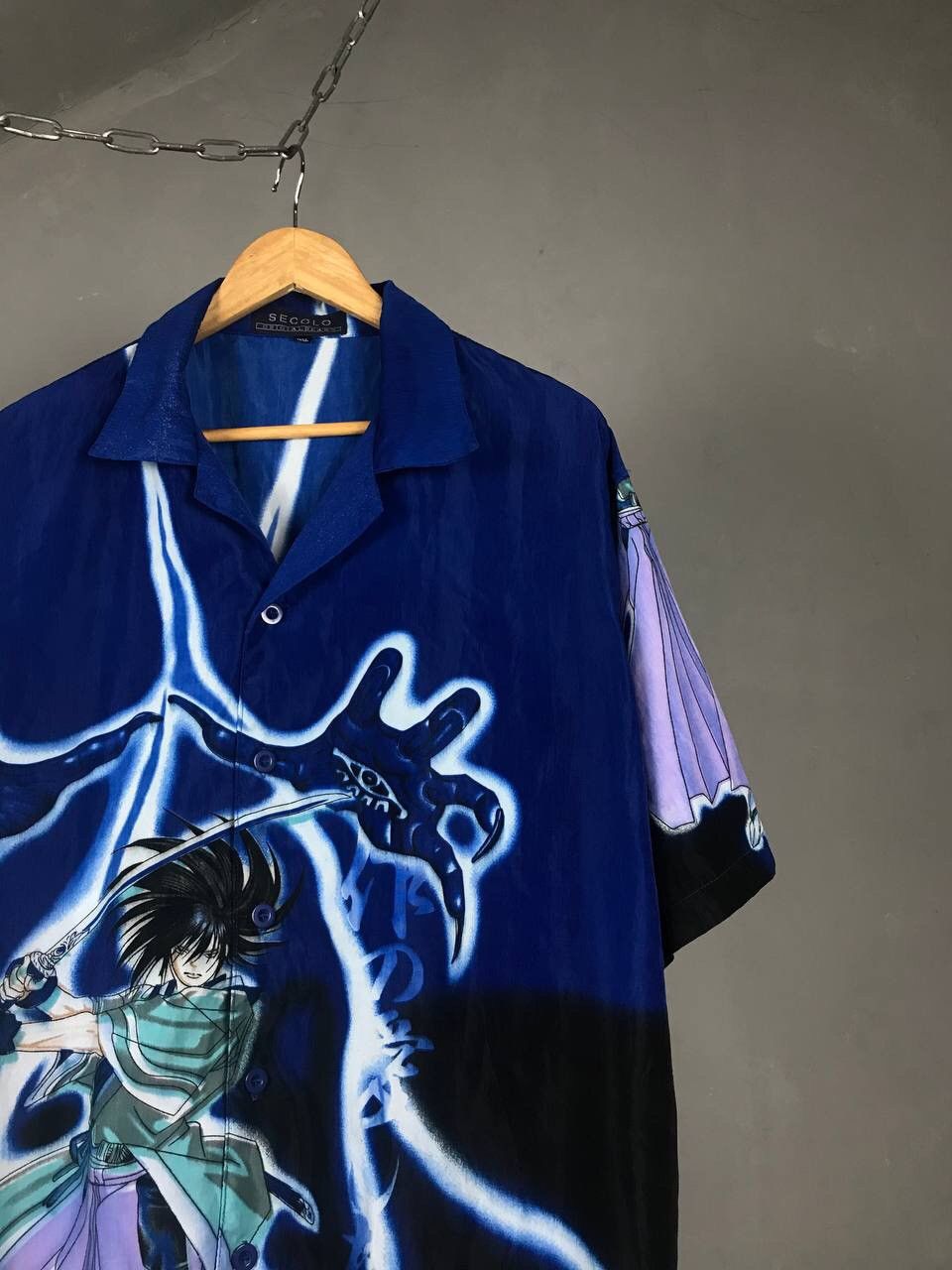 Anime Japanese Brand anima vintage overprinted crazy shirt Size US XXL / EU 58 / 5 - 2 Thumbnail