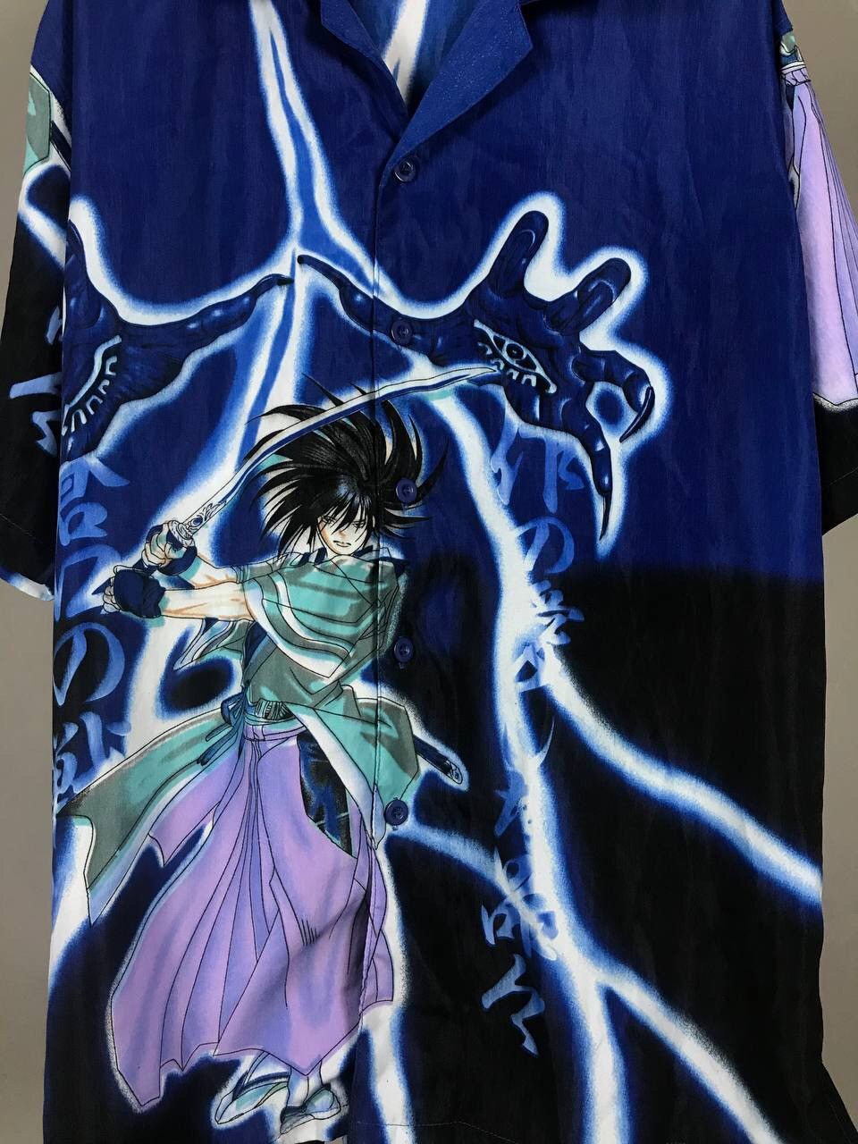 Anime Japanese Brand anima vintage overprinted crazy shirt Size US XXL / EU 58 / 5 - 3 Thumbnail
