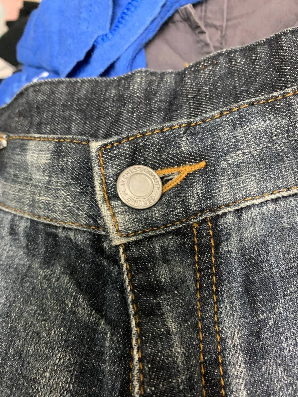 Japanese Brand Vintage Punk Bondage Laces Up Jeans Size US 34 / EU 50 - 6 Thumbnail