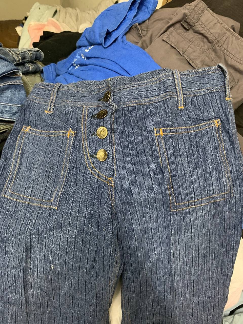 Vintage Vintage USA Star Western Style Jeans Size US 30 / EU 46 - 1 Thumbnail