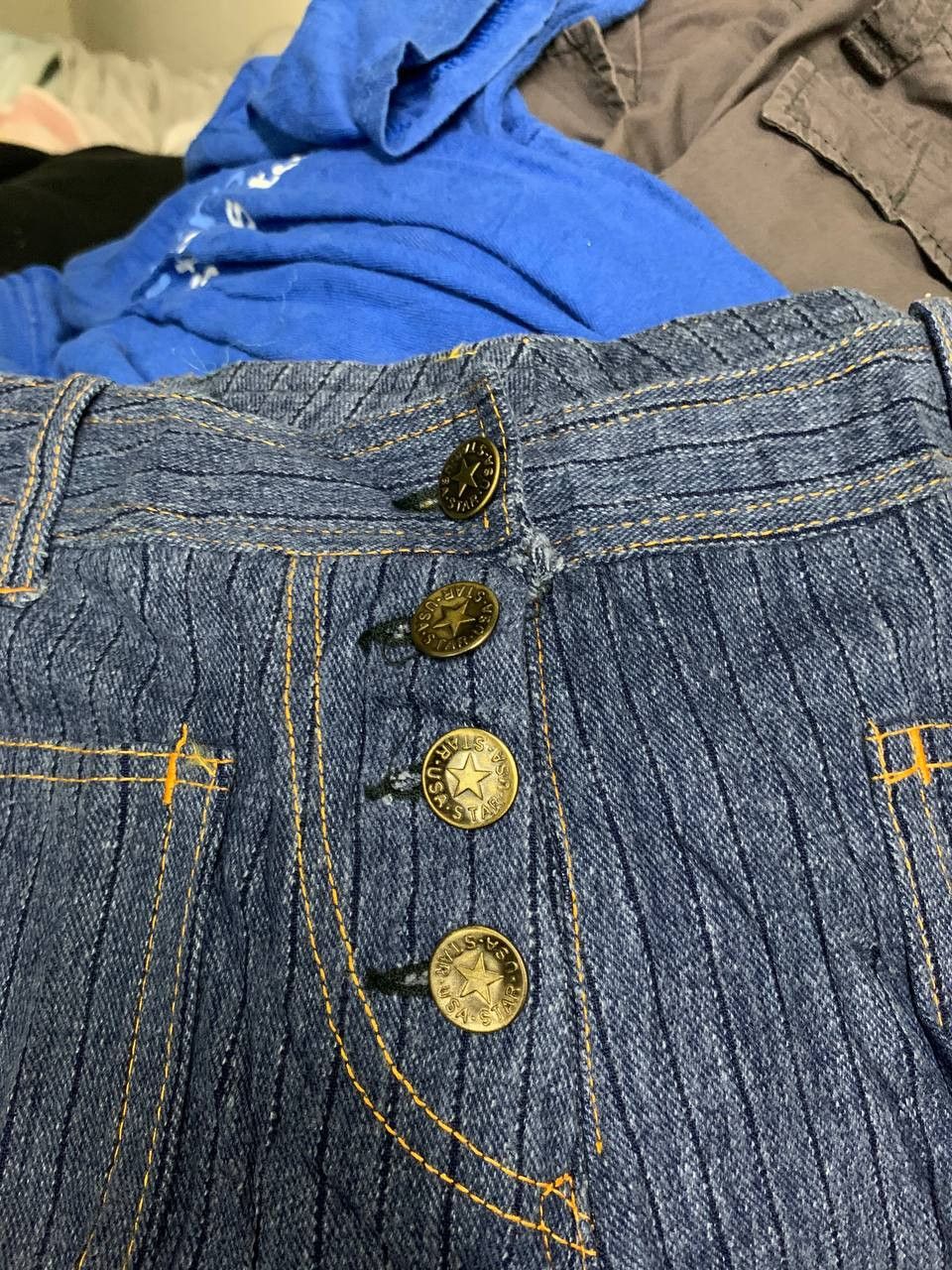 Vintage Vintage USA Star Western Style Jeans Size US 30 / EU 46 - 4 Thumbnail