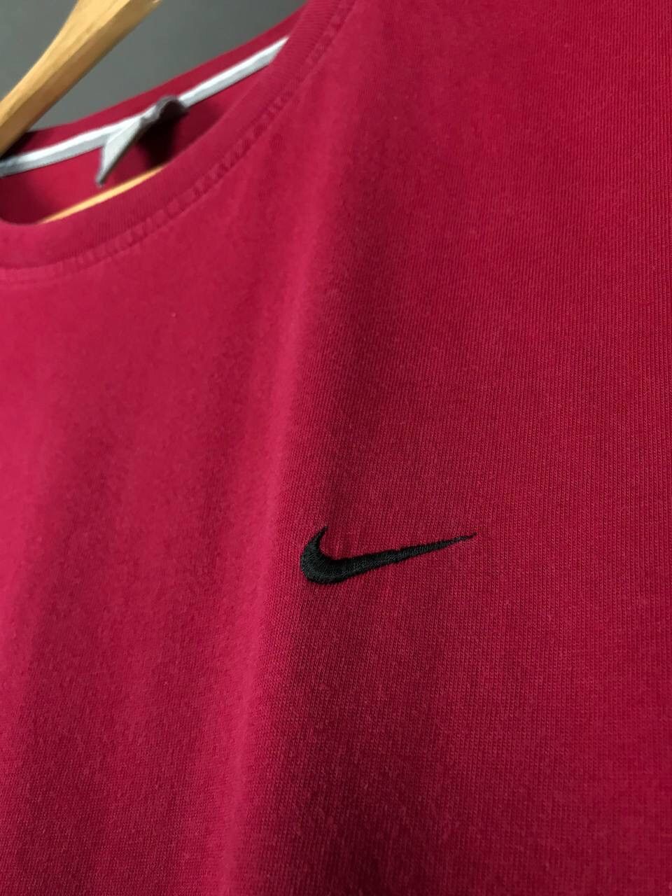 Nike × Vintage Nike swoosh streetwear vintage tee Size US XXL / EU 58 / 5 - 3 Thumbnail