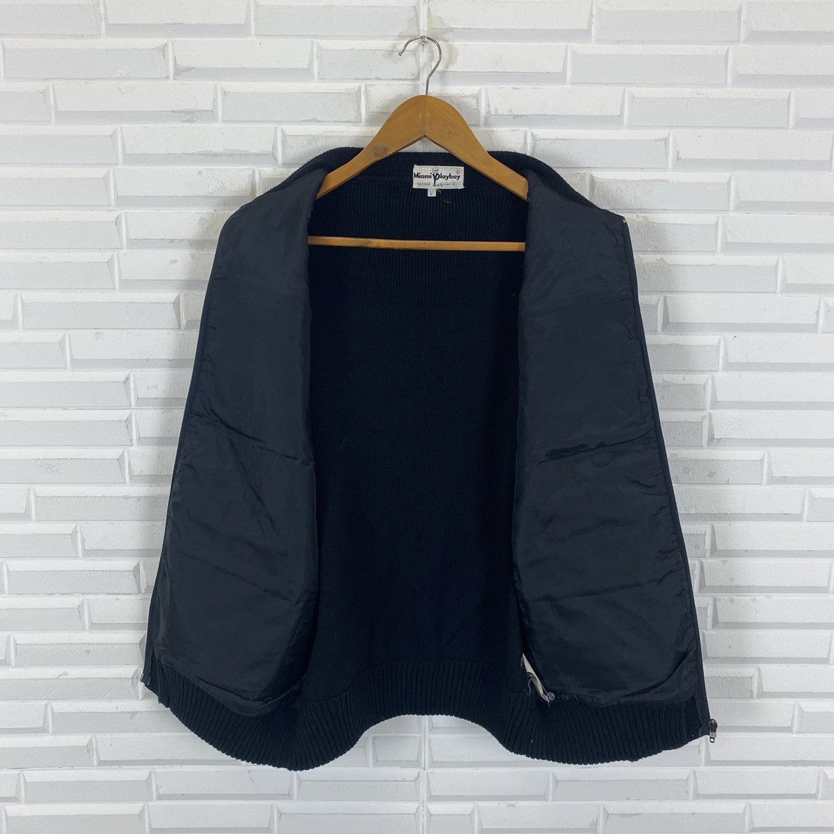 VINTAGE MIAMI PLAYBOY SUEDE JACKET NICE DESIGN