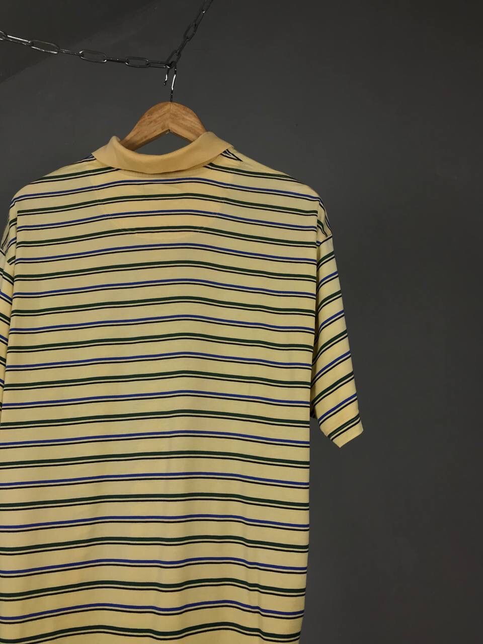Yves Saint Laurent Ysl Yves Saint Laurent luxury multicolor polo tee Size US L / EU 52-54 / 3 - 7 Thumbnail