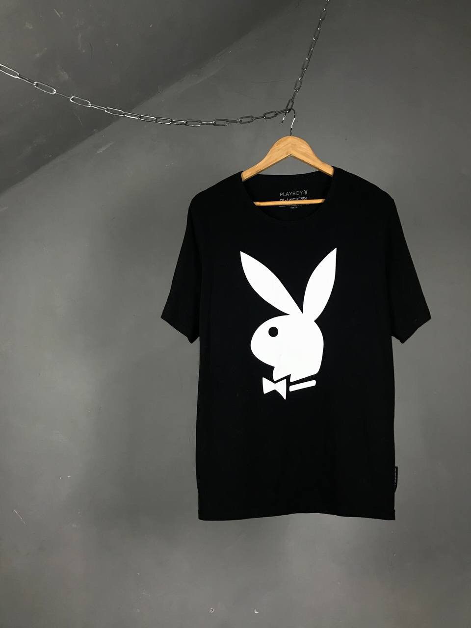 Playboy × Vintage Playboy vintage streetwear center logo tee Size US XXL / EU 58 / 5 - 1 Thumbnail
