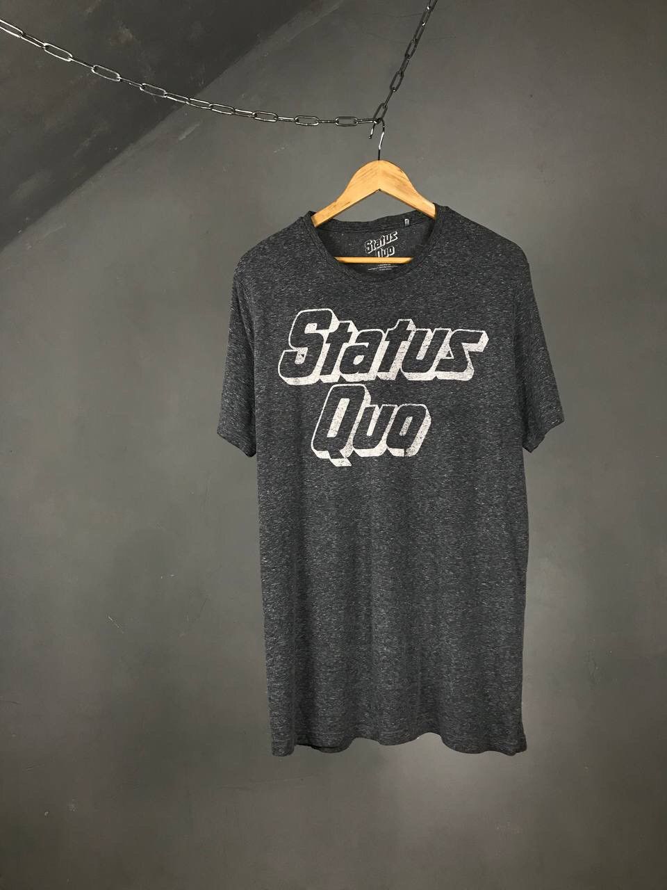 Band Tees Status Quo vintage rock band tee Size US XXL / EU 58 / 5 - 1 Thumbnail