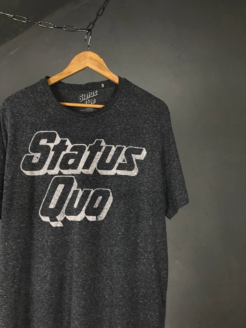 Band Tees Status Quo vintage rock band tee Size US XXL / EU 58 / 5 - 2 Thumbnail
