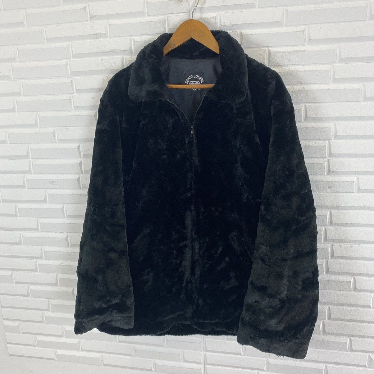 Japanese Brand 💥NICE DESIGN SUPERLOVER FUR JACKET Size US M / EU 48-50 / 2 - 4 Thumbnail