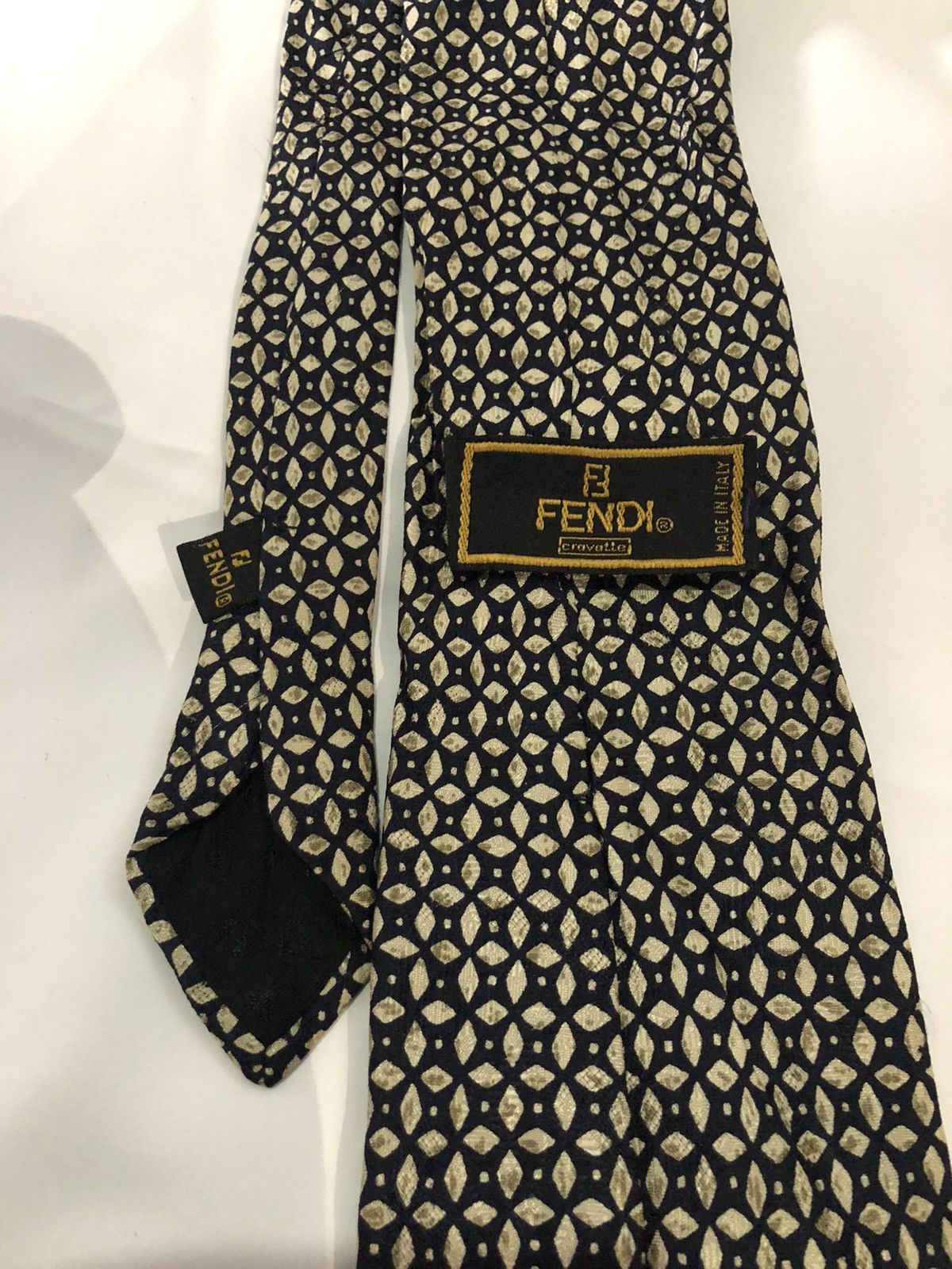 Fendi Fendi luxury Tie Made in italy Grailed