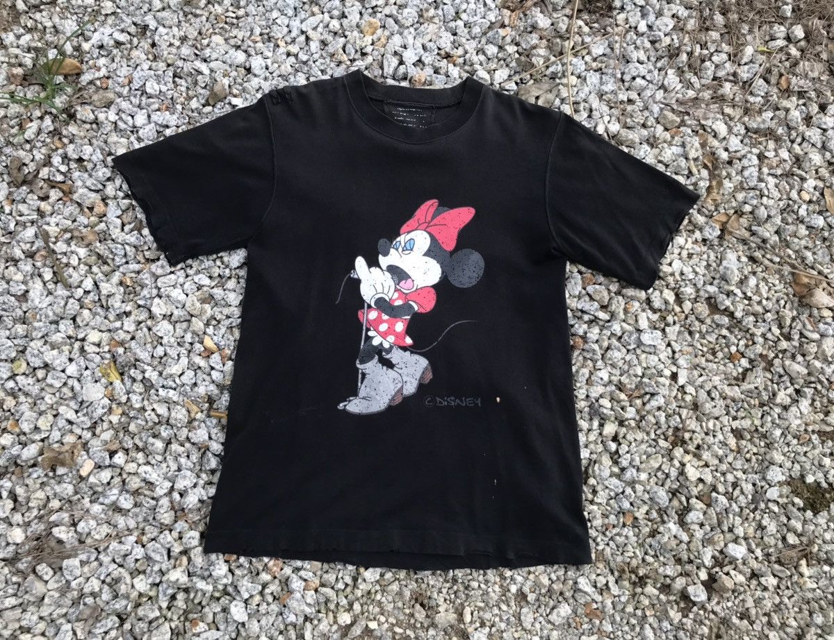 Disney × Japanese Brand × Roen Minnie x Roen Distress Style | Grailed