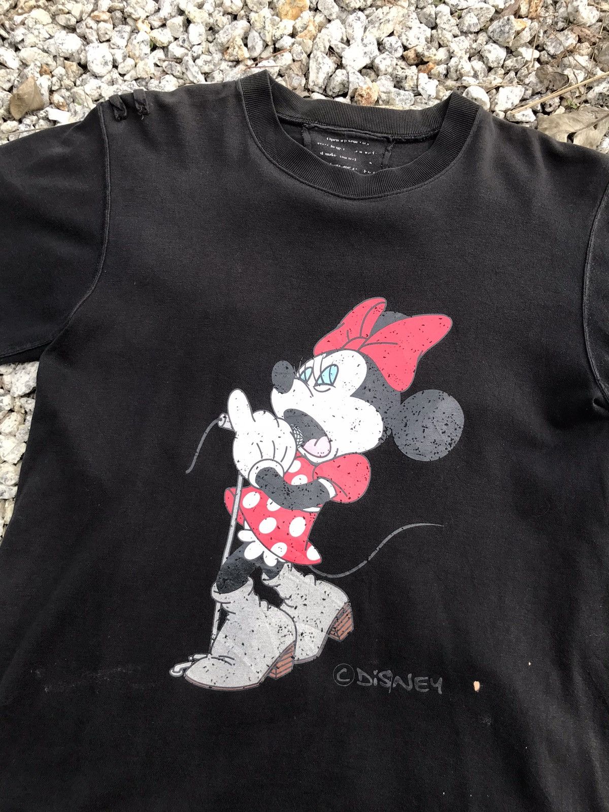 Disney × Japanese Brand × Roen Minnie x Roen Distress Style | Grailed