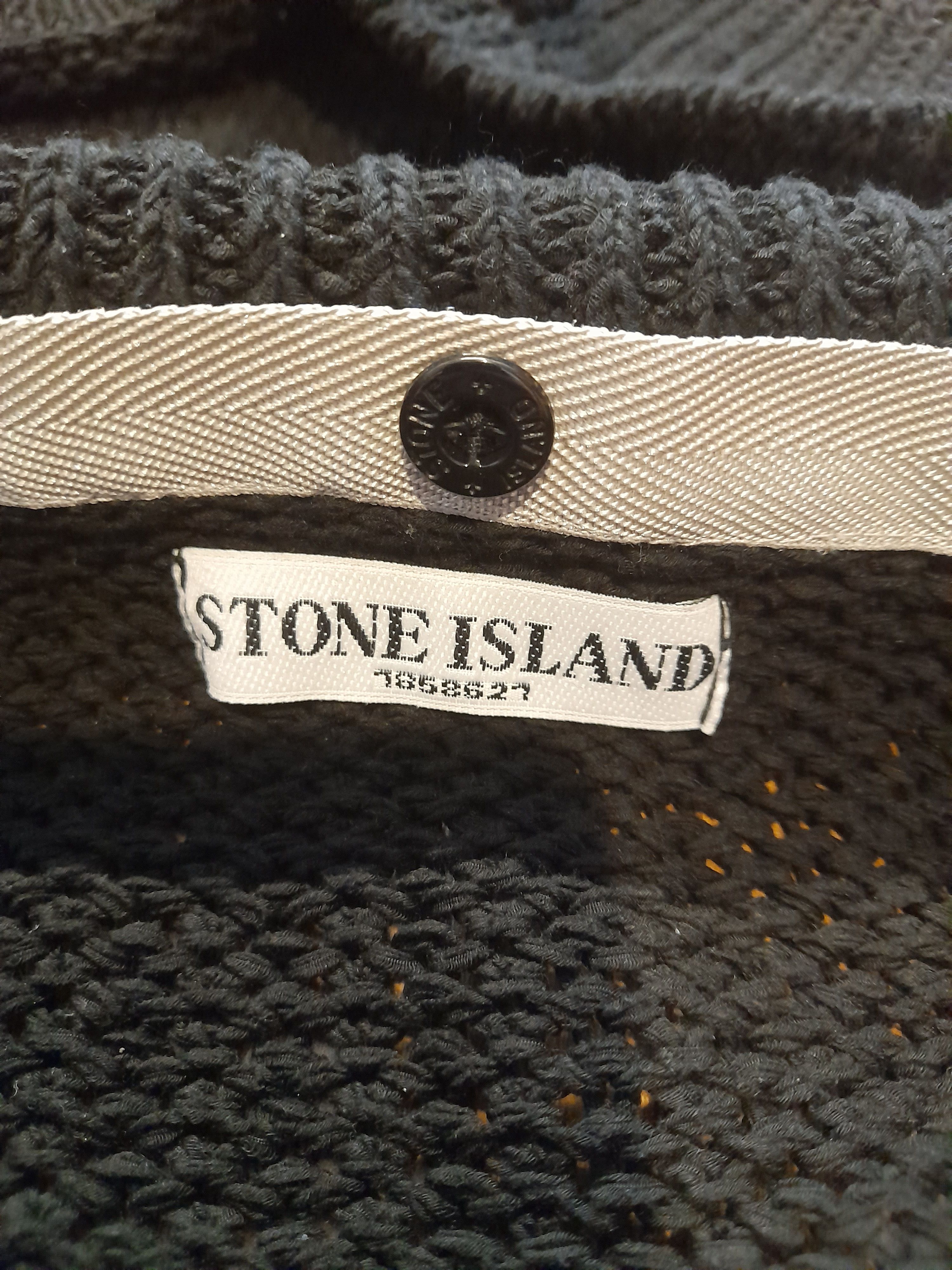 Stone Island Stone Island Knitted Hoodie SS2010 Size US L / EU 52-54 / 3 - 4 Thumbnail