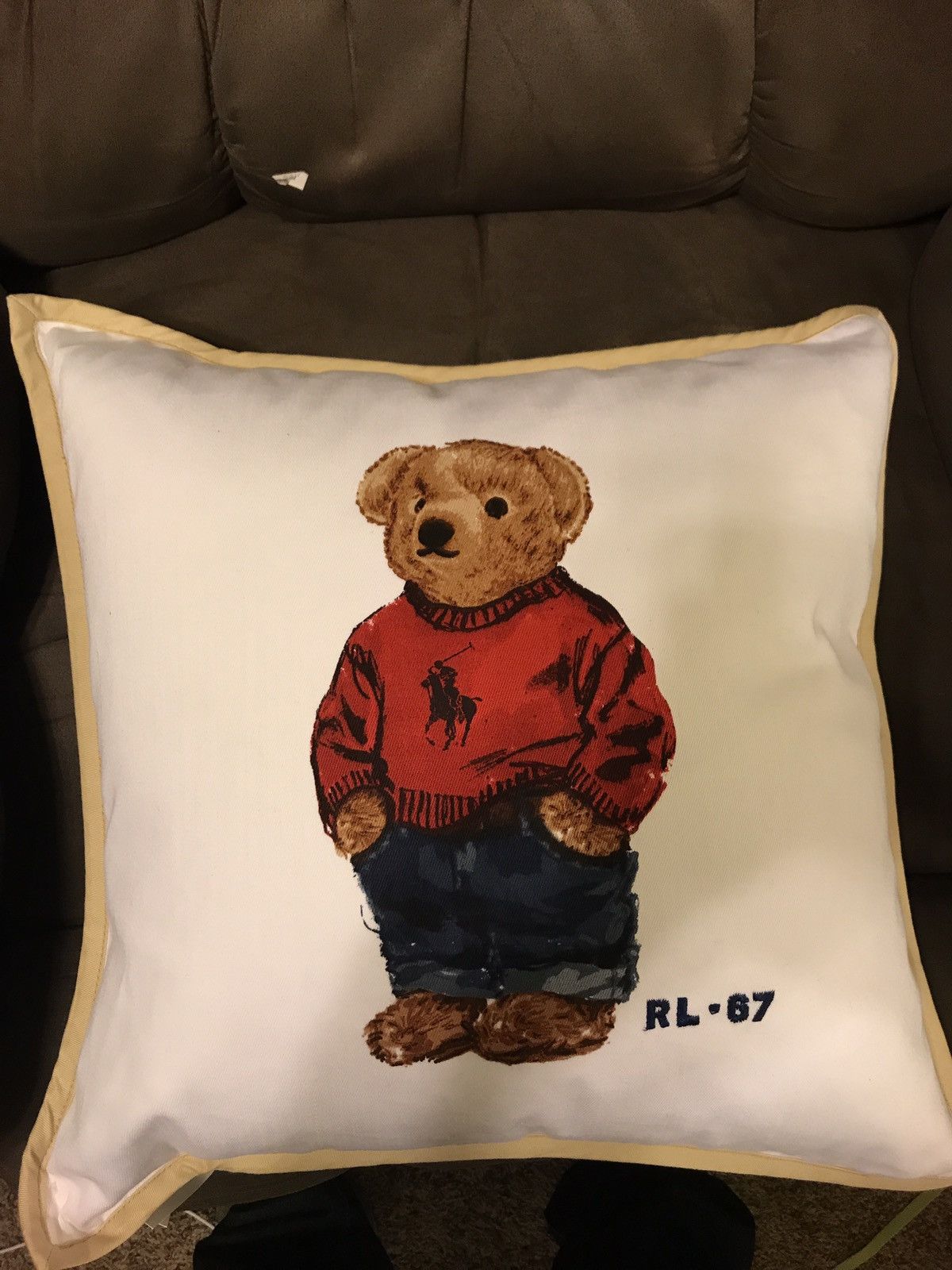 Polo Ralph Lauren Polo Bear Pillow Grailed