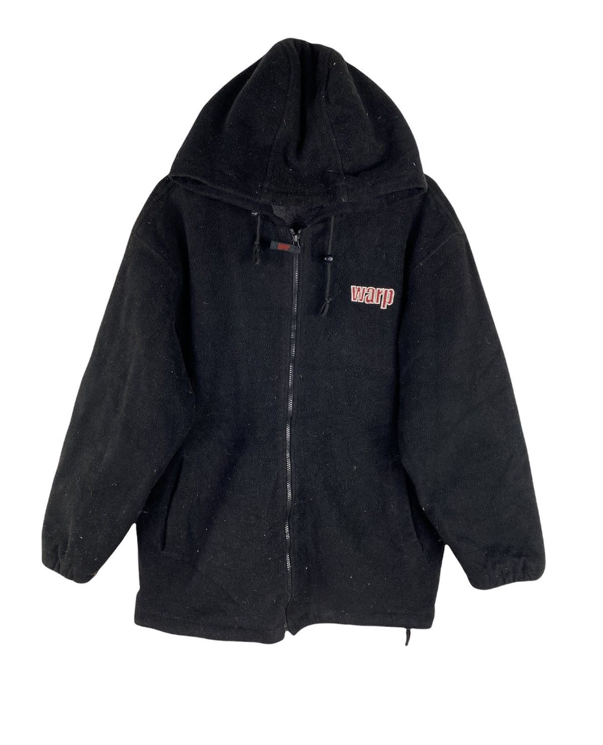 Vintage WARP Skate Snow Surf Sound Style Fleece Hoodie Jacket Size US L / EU 52-54 / 3 - 2 Thumbnail