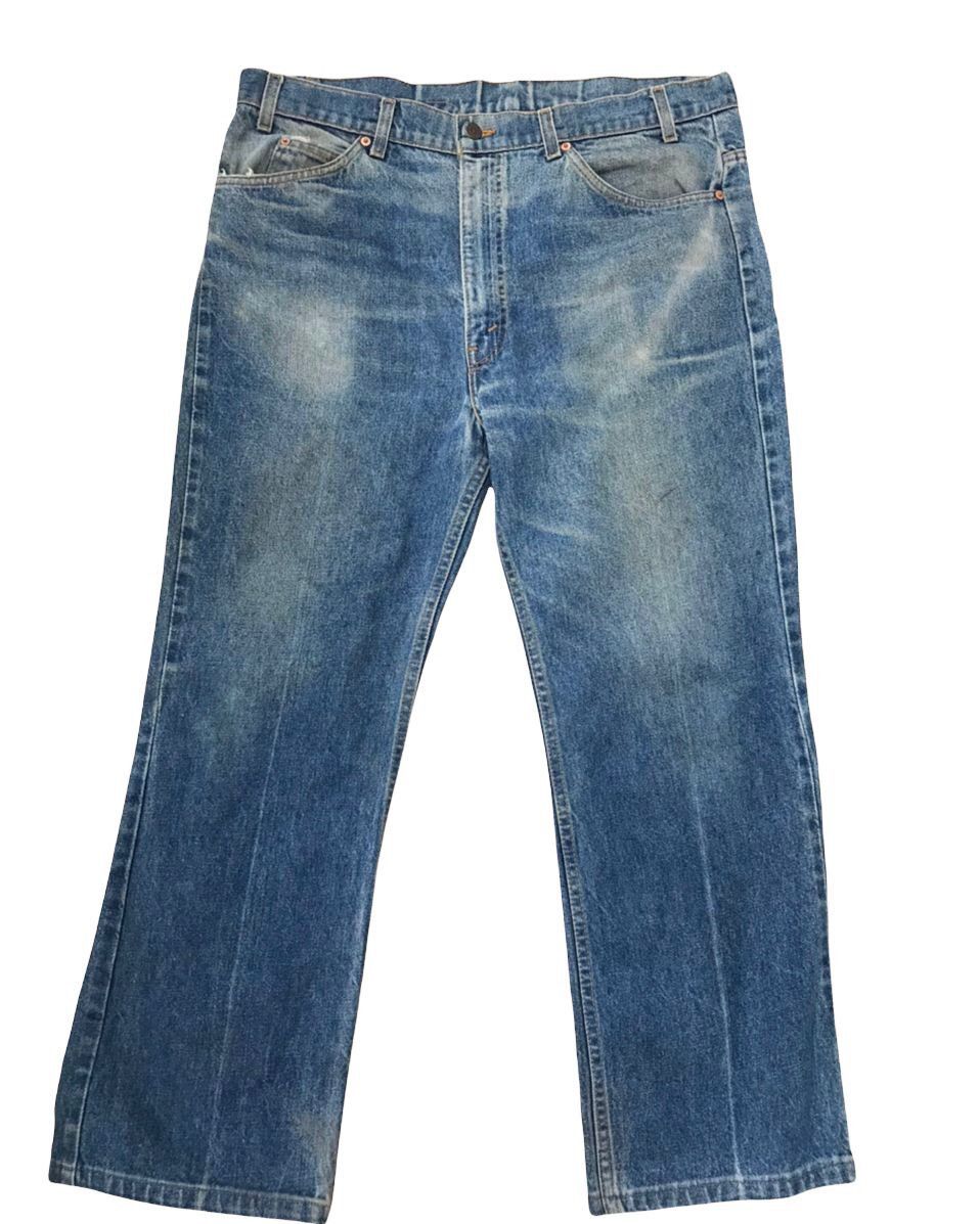 Vintage 80s Levis 517 Flare Denim