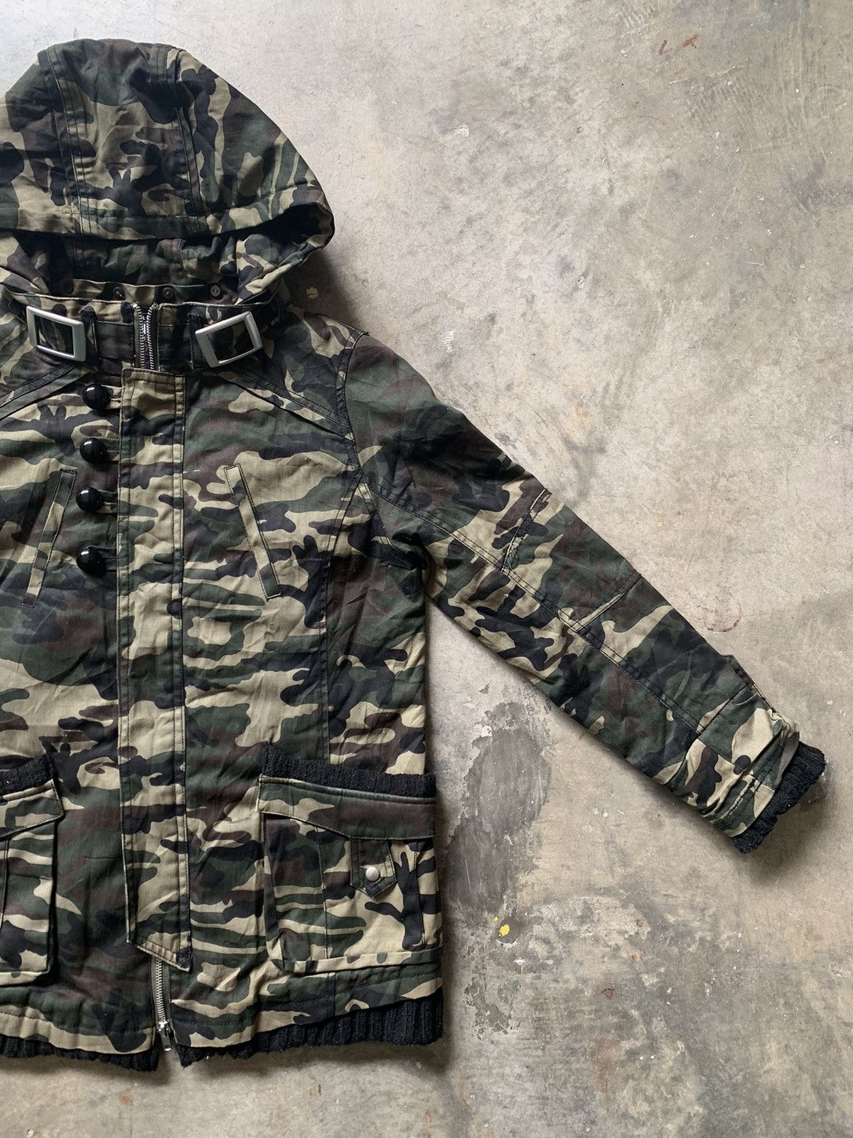 Seditionaries Maisongilfy Vindemia x Petram camo Jacket punk style Size US M / EU 48-50 / 2 - 4 Thumbnail