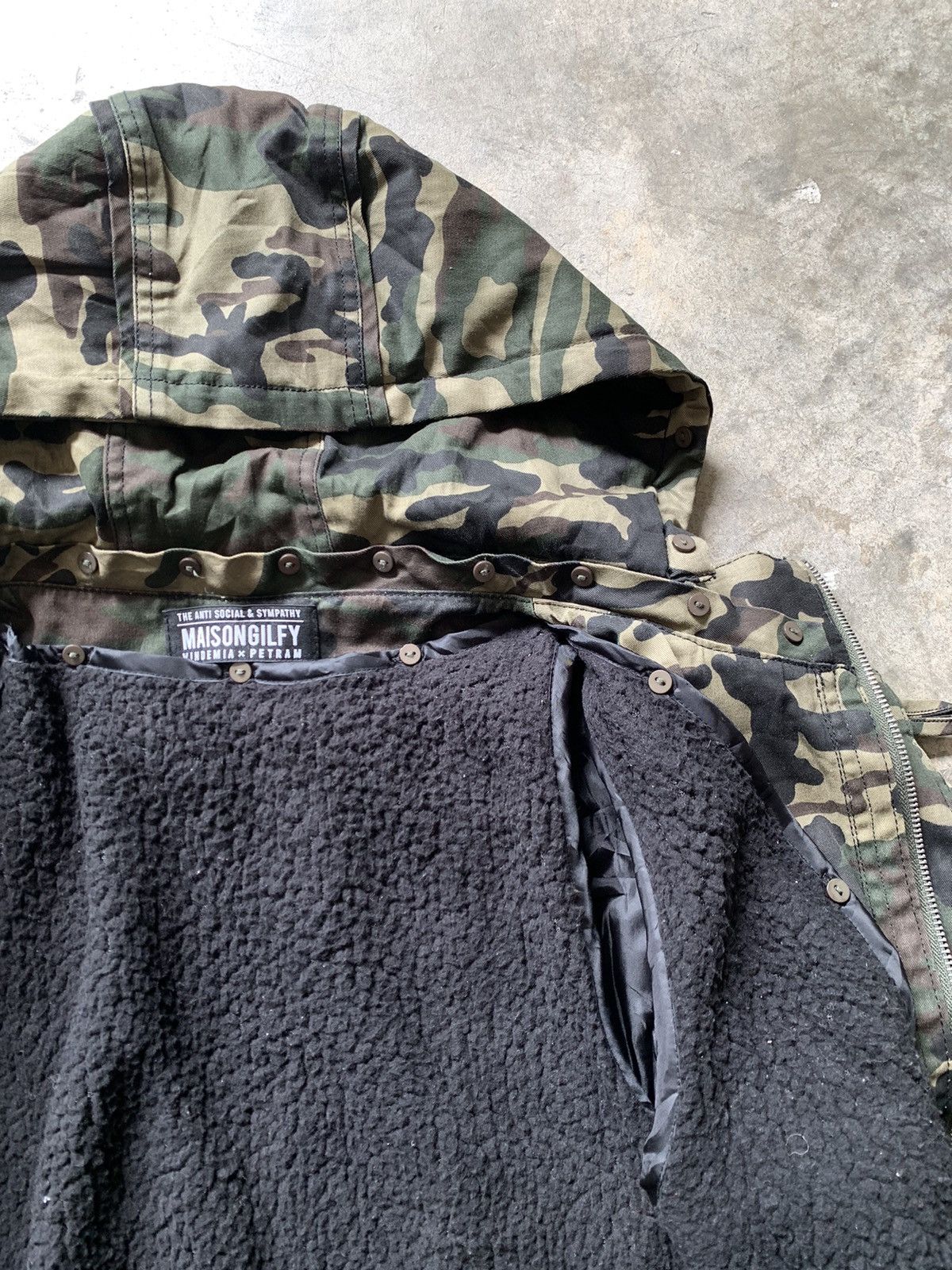 Seditionaries Maisongilfy Vindemia x Petram camo Jacket punk style Size US M / EU 48-50 / 2 - 13 Thumbnail