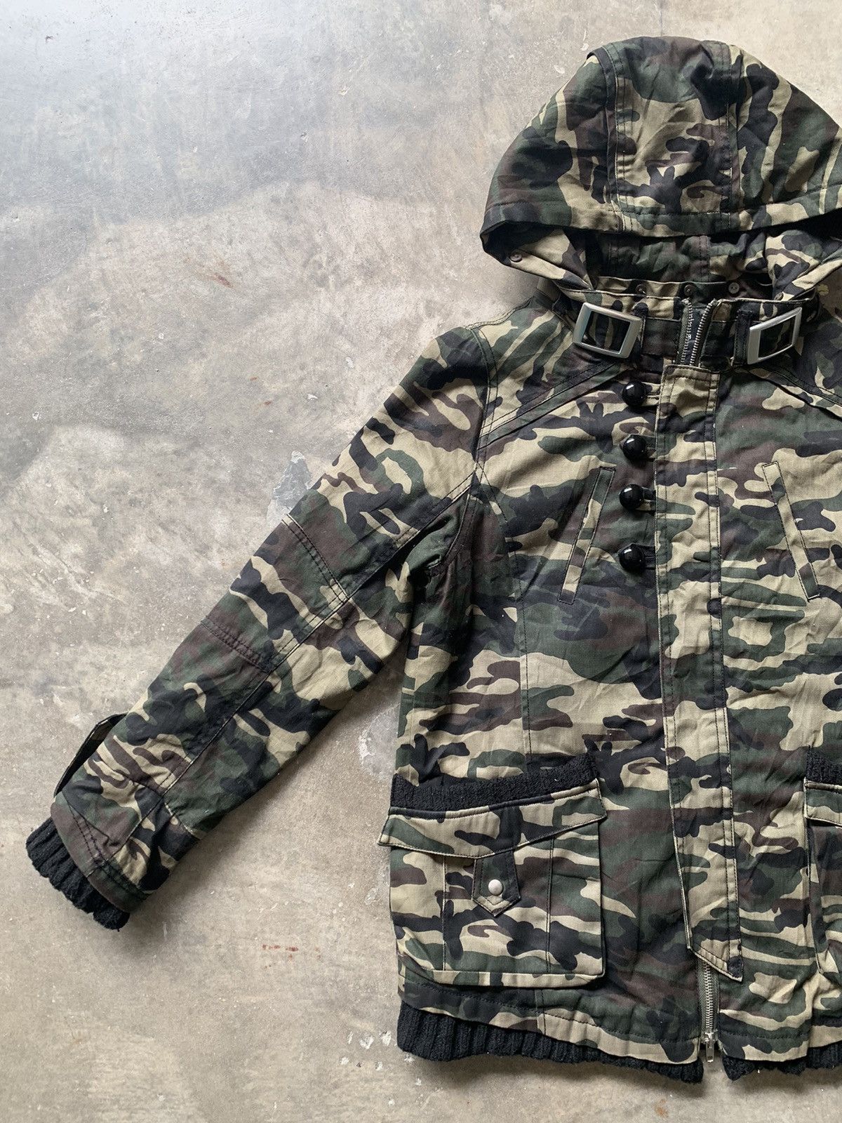 Seditionaries Maisongilfy Vindemia x Petram camo Jacket punk style Size US M / EU 48-50 / 2 - 3 Thumbnail