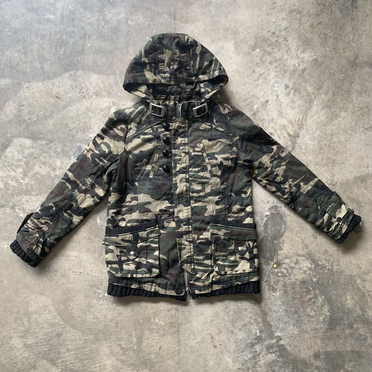 Seditionaries Maisongilfy Vindemia x Petram camo Jacket punk style Size US M / EU 48-50 / 2 - 1 Thumbnail
