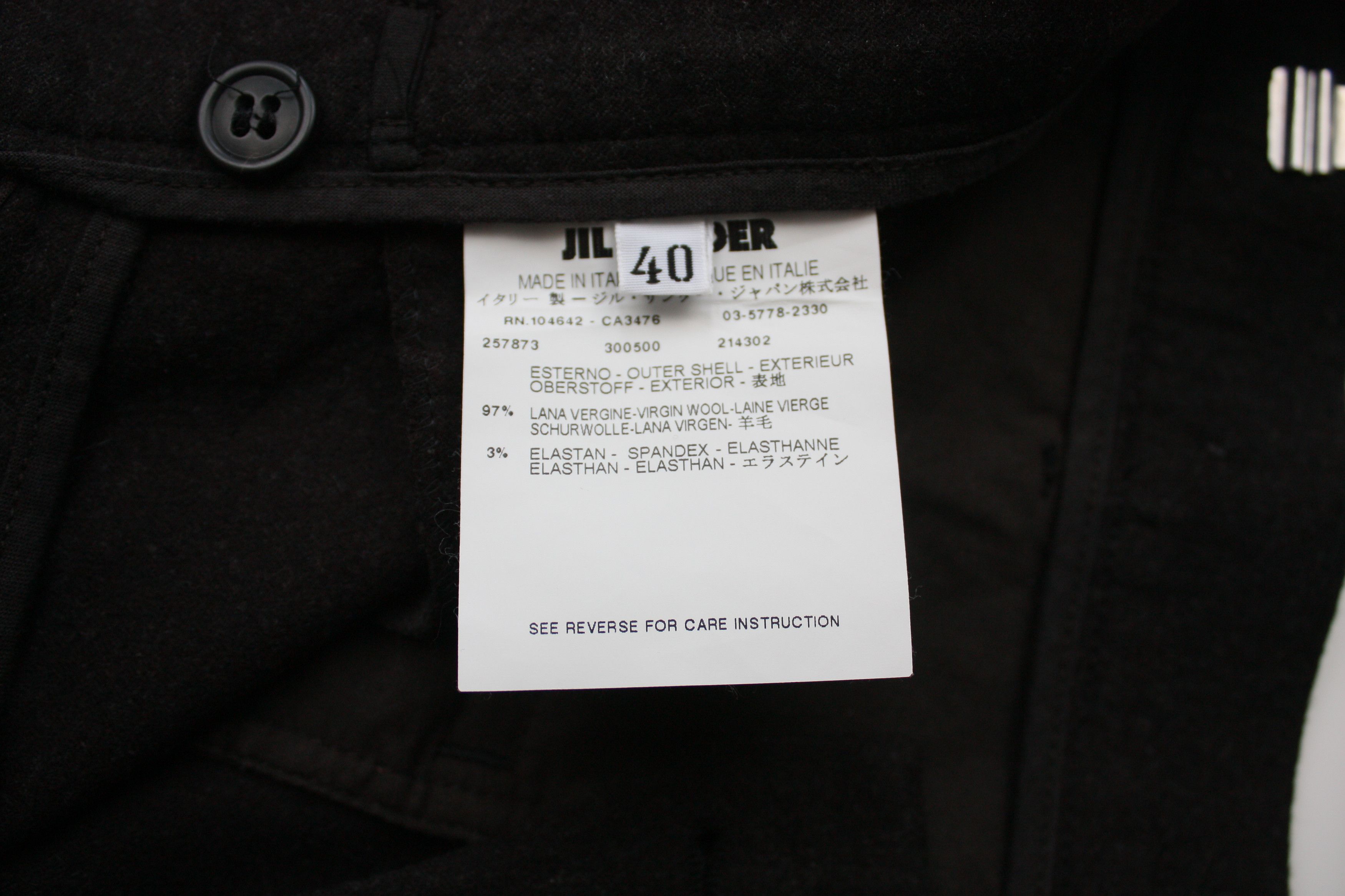 Jil Sander Jil Sander Wool Women's Pants Size 32" / US 10 / IT 46 - 5 Thumbnail