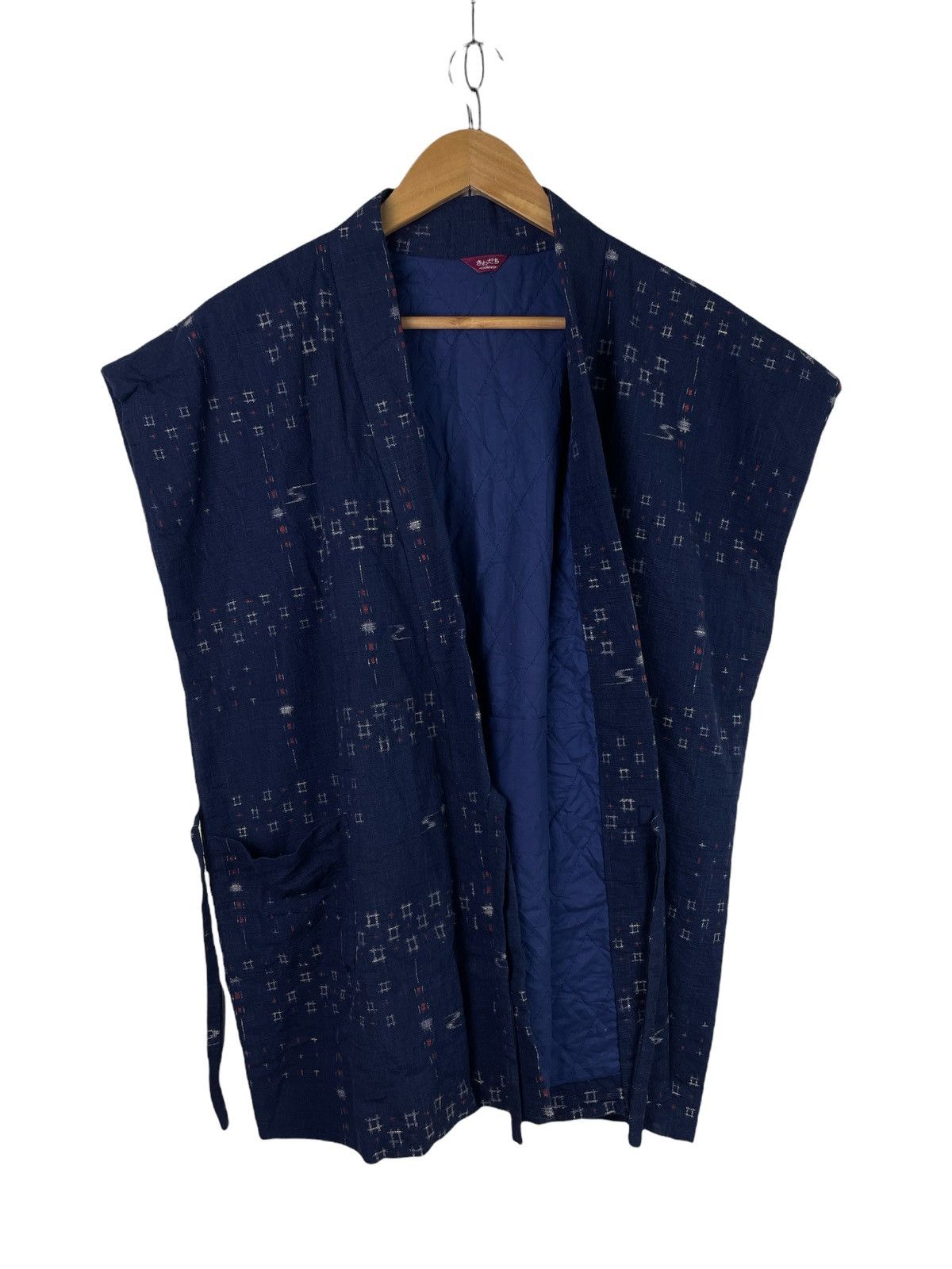 Japanese Brand Japan Hanten Sleeveless Quilted Kimono Winter Wear Size US L / EU 52-54 / 3 - 1 Thumbnail